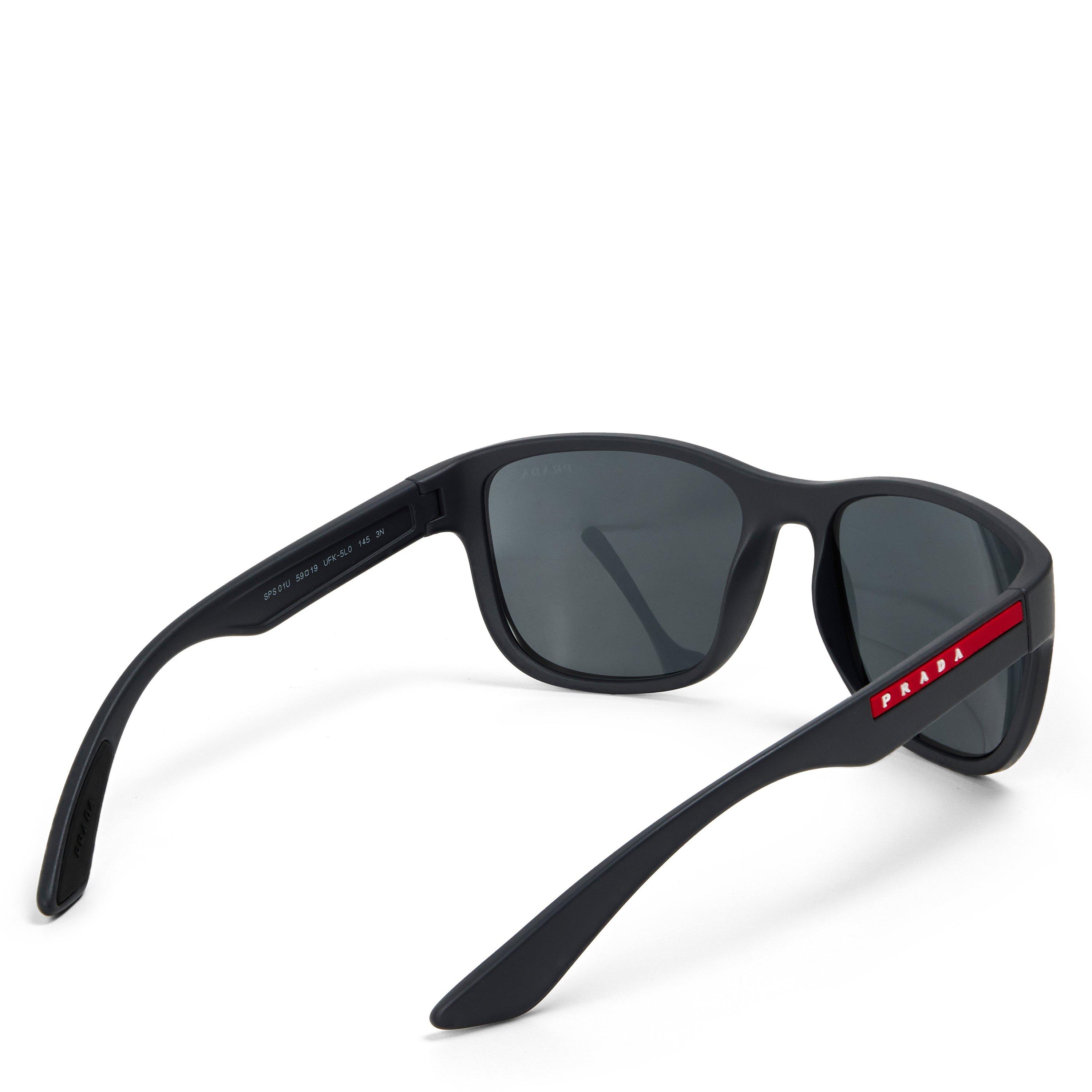 Grey Rubber - Prada - Men's 0PS 01US Aviator Sunglasses - 2