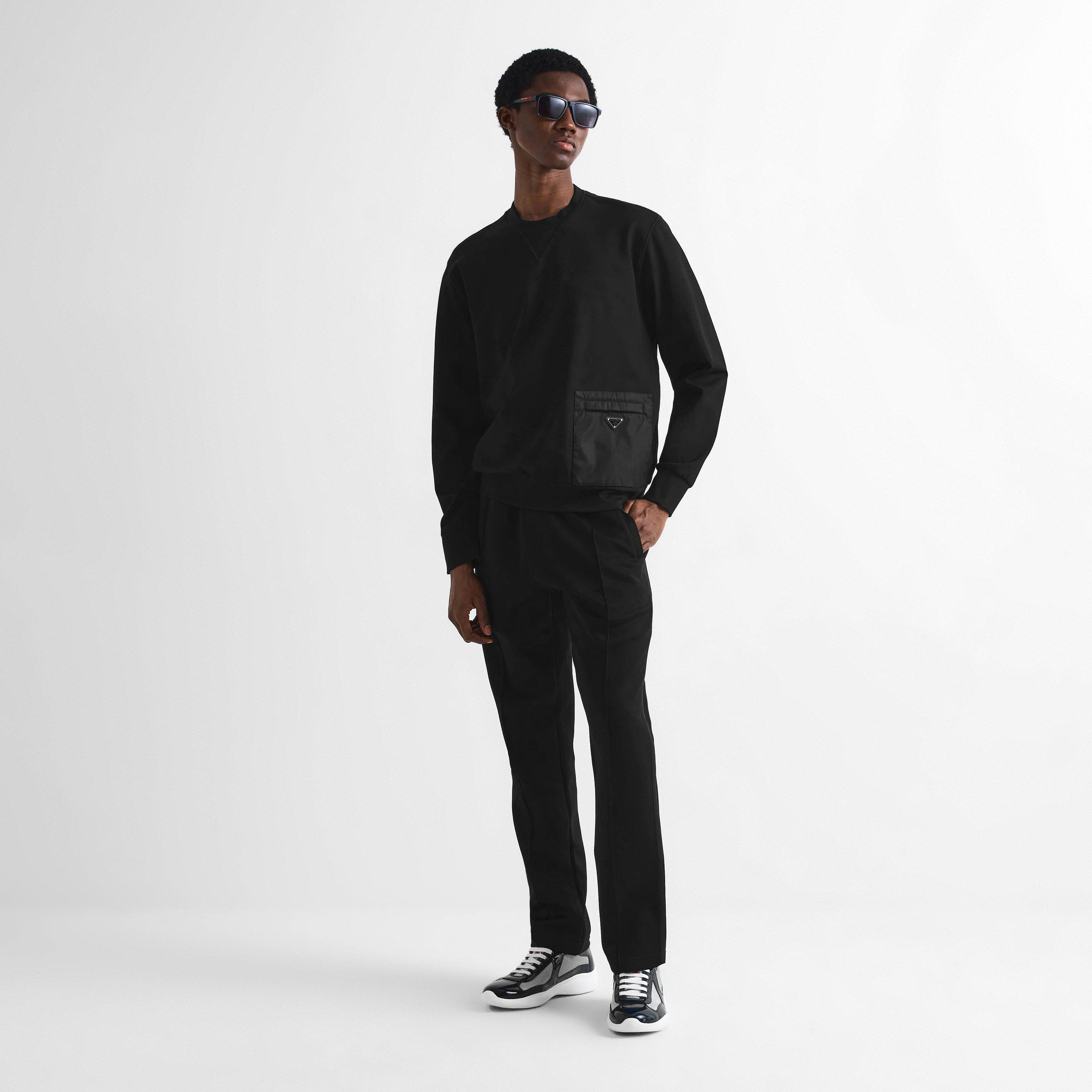Black - Prada - Men's 0PS 05YS Aviator Sunglasses - 6