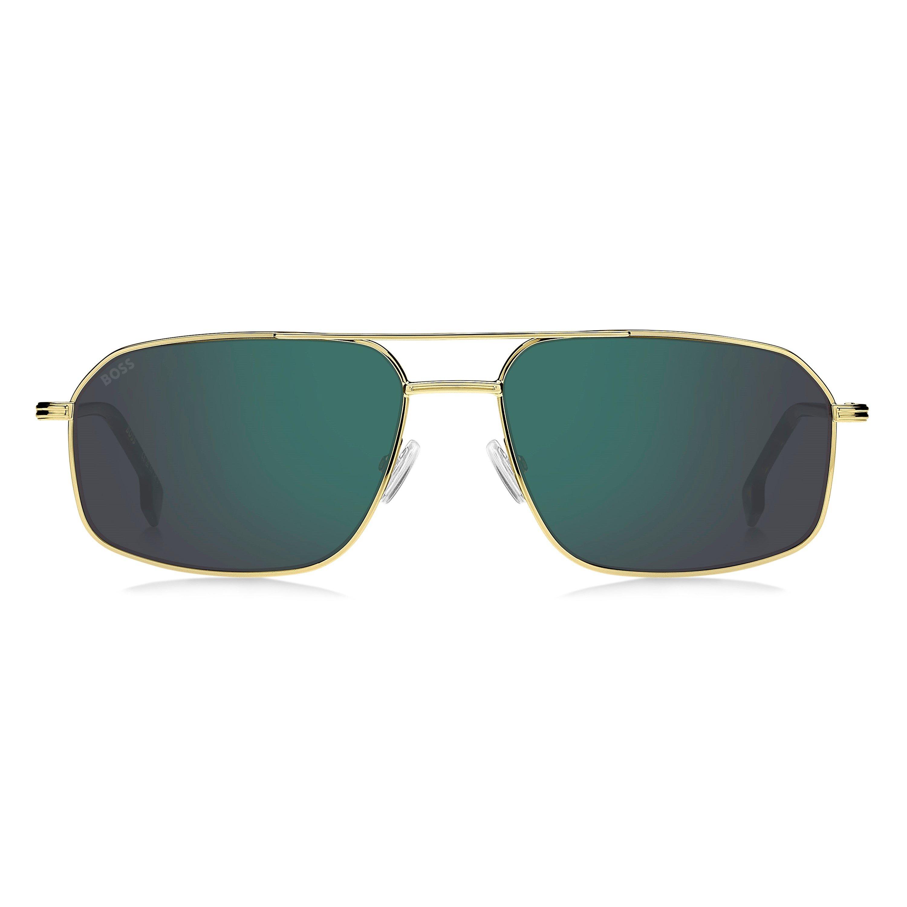 Black - Boss - Men's Sunglass Aviator Design - 2