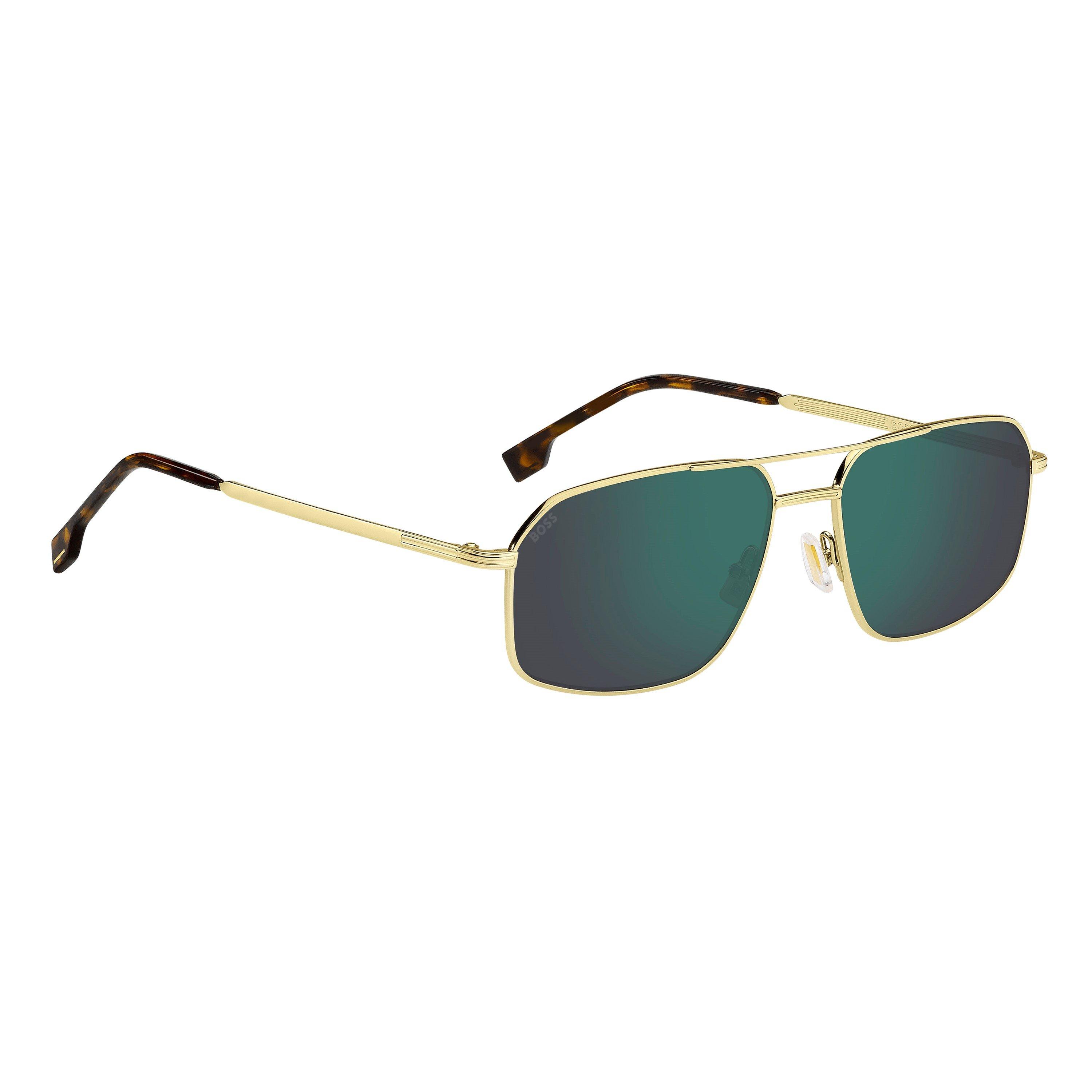 Black - Boss - Men's Sunglass Aviator Design - 3