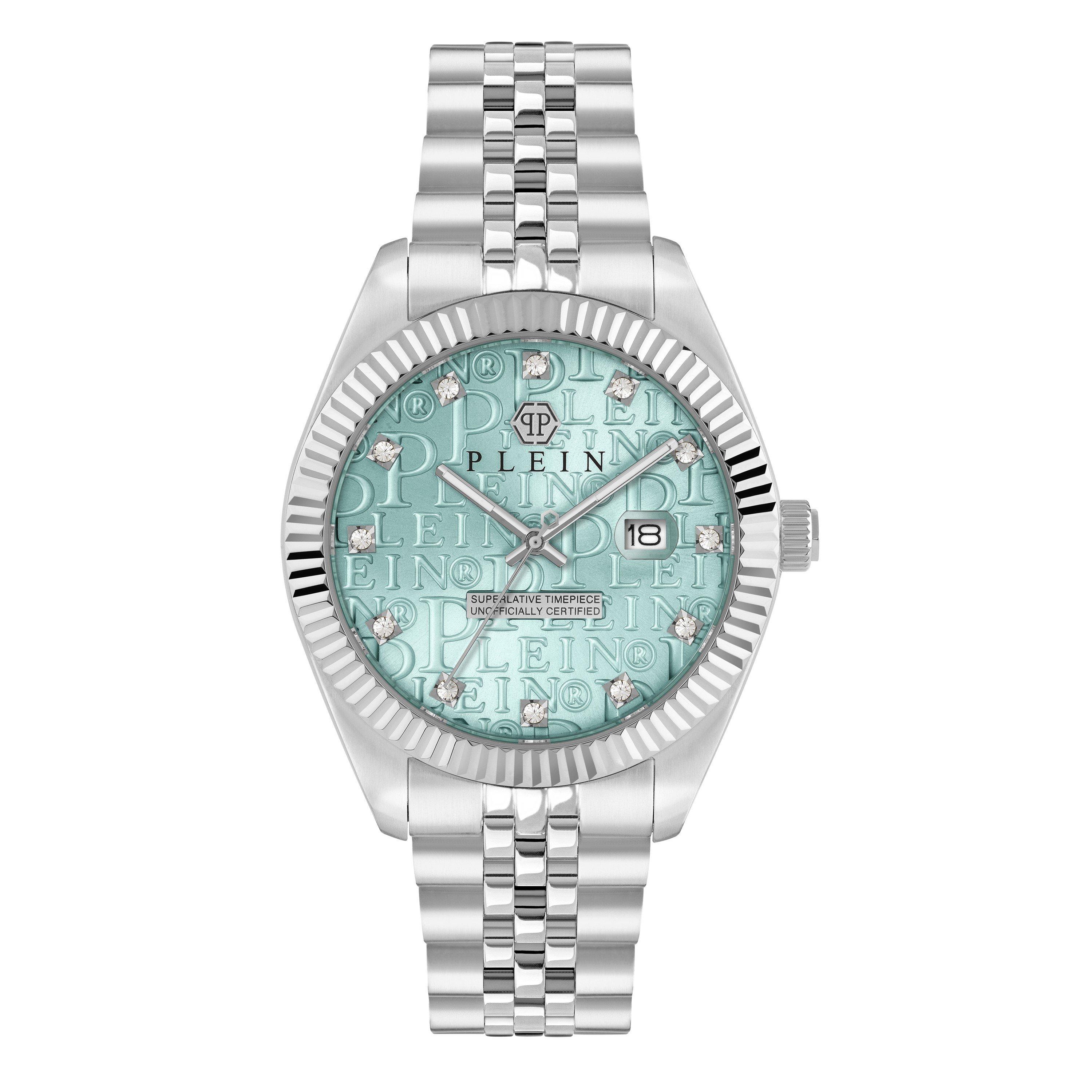 Philipp Plein  Date Superlative Watch - Green/Silver