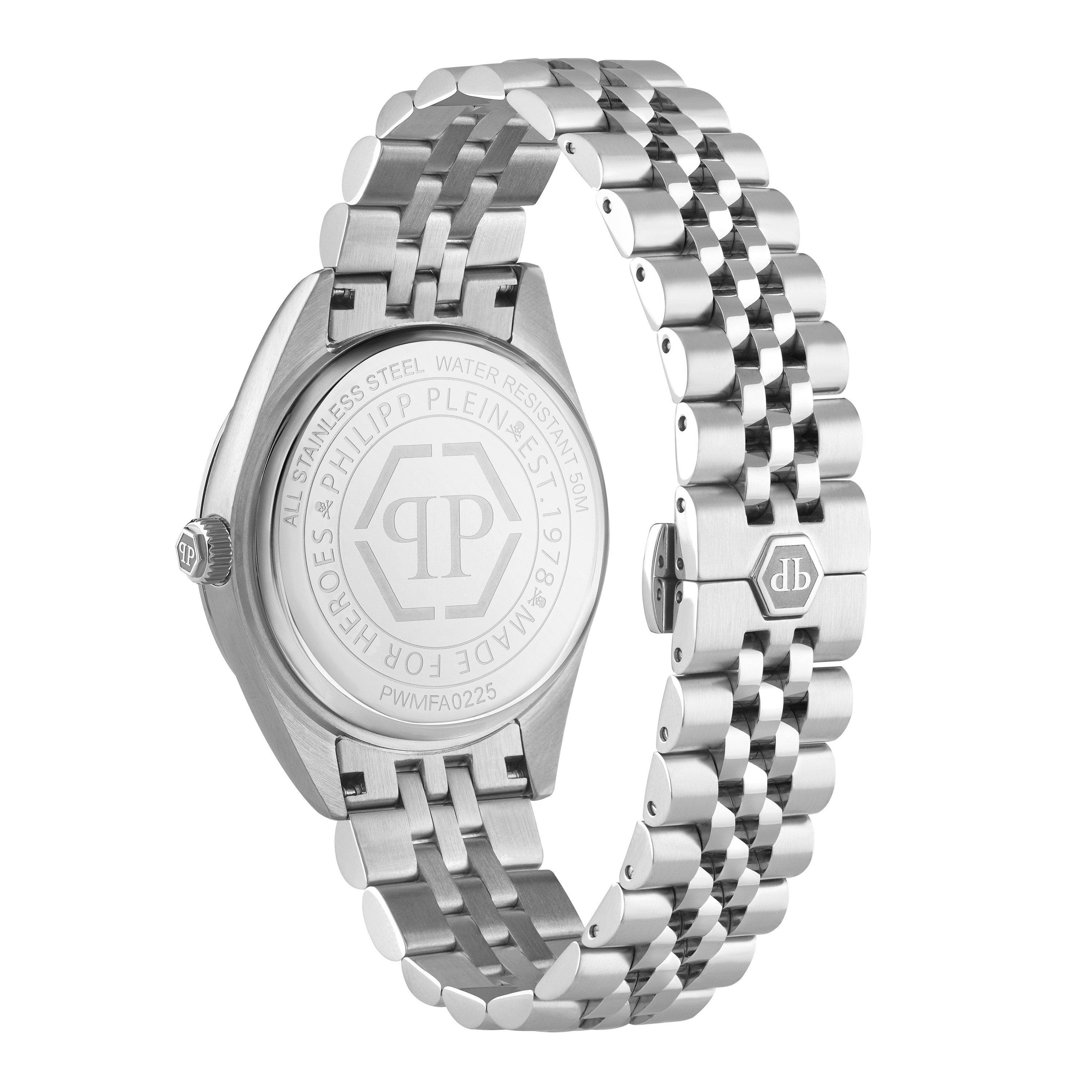 Green/Silver - Philipp Plein - Date Superlative Watch - 2