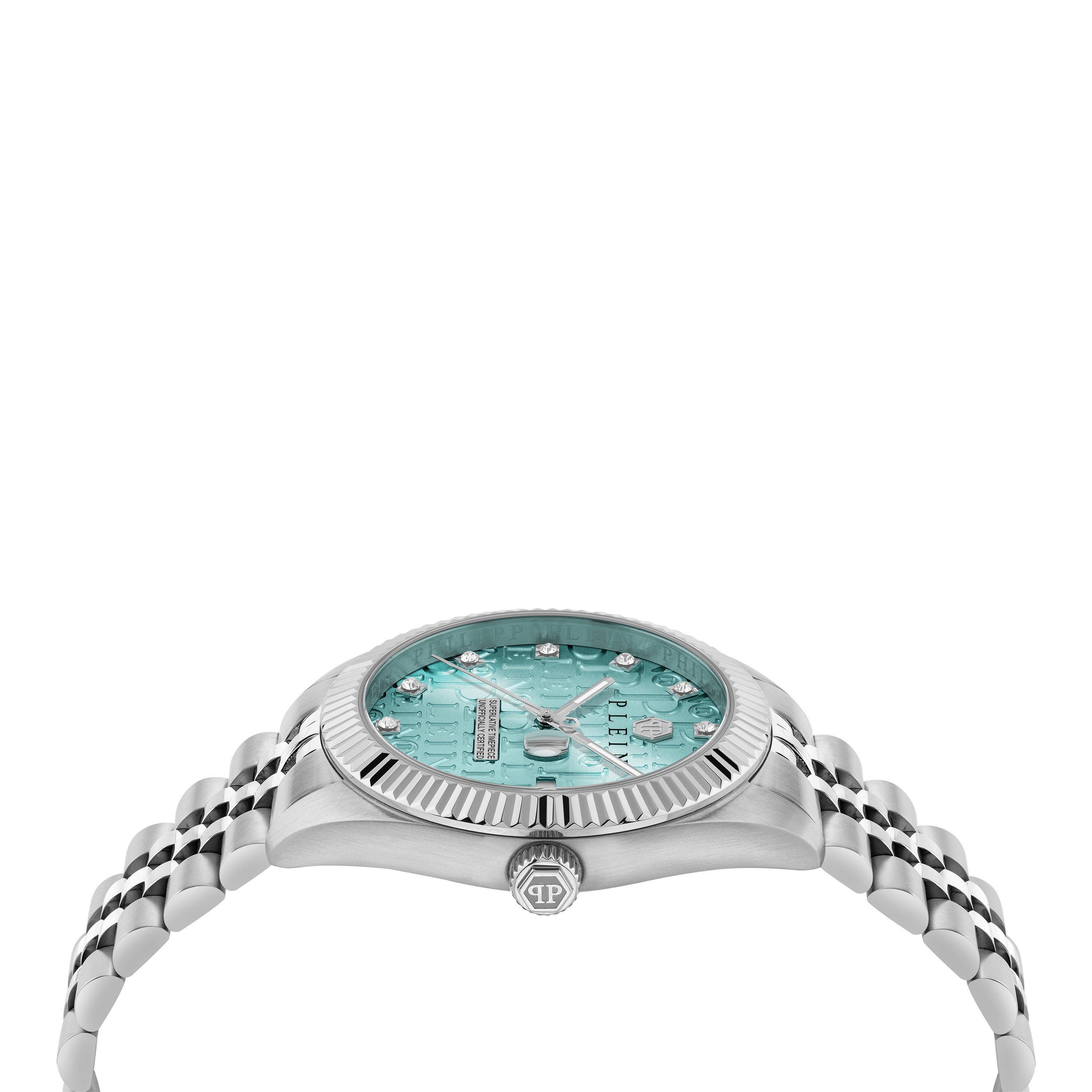 Green/Silver - Philipp Plein - Date Superlative Watch - 3
