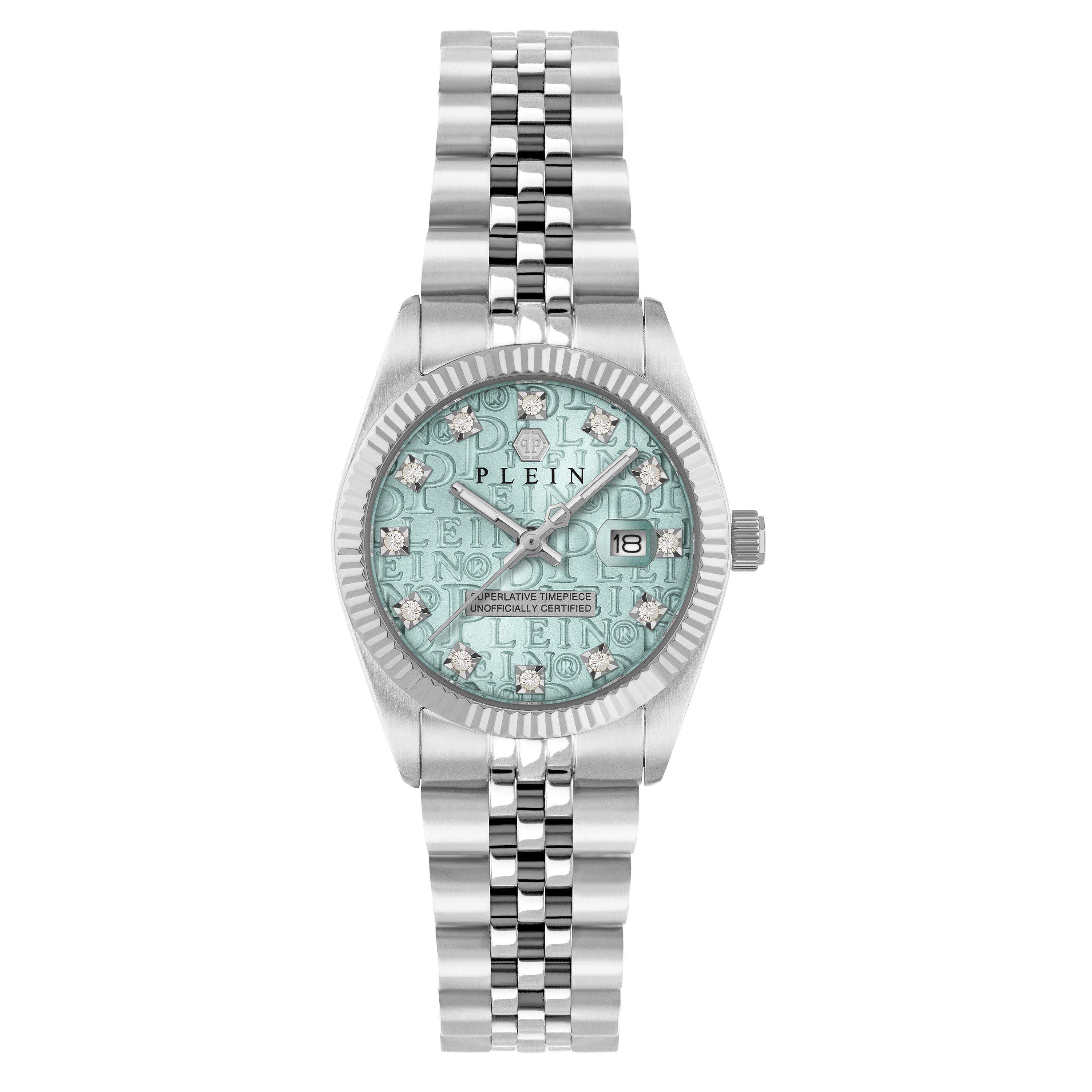 Philipp Plein  Date Superlative Watch - Green/Silver