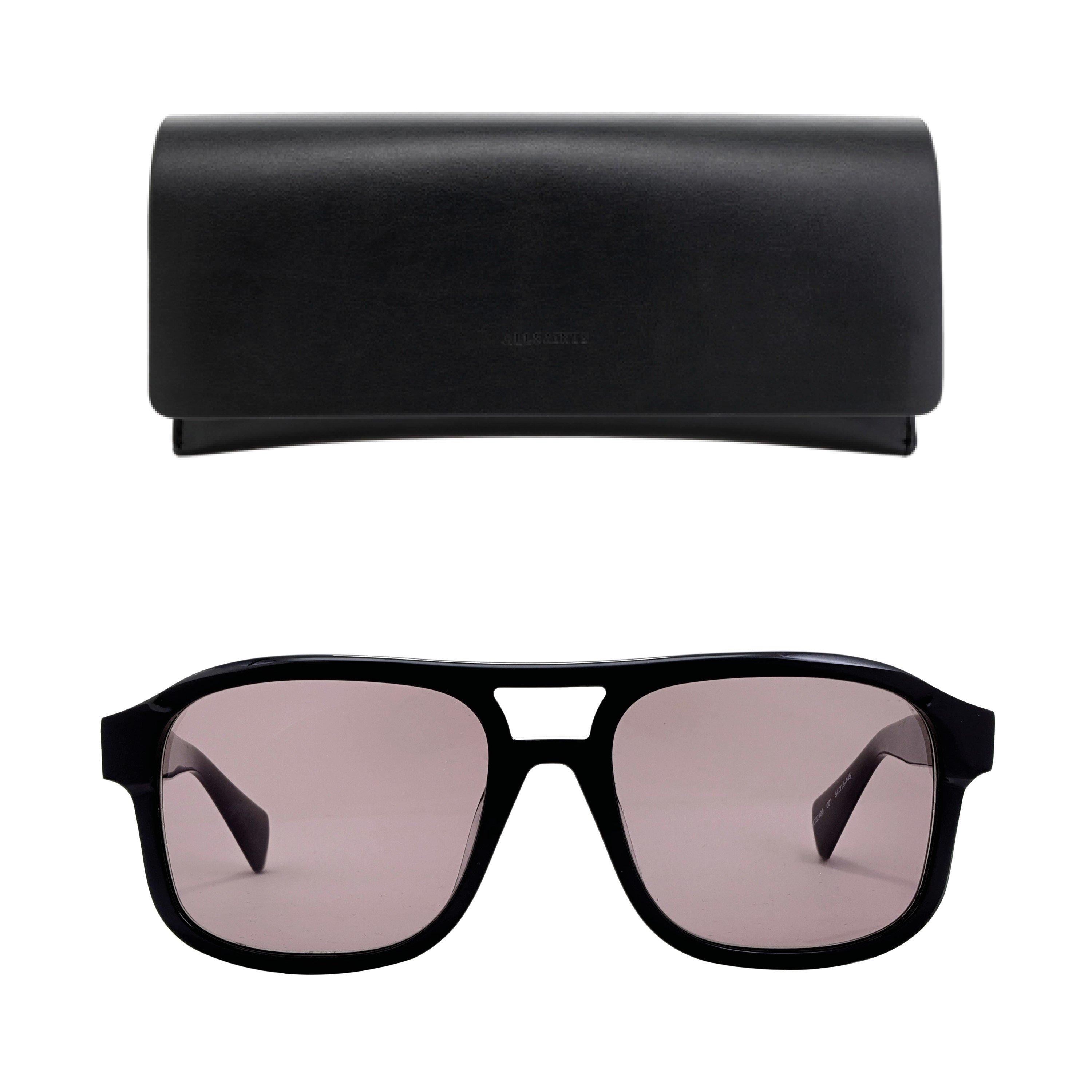 Black - AllSaints - Men's Aviator Sunglasses - 4