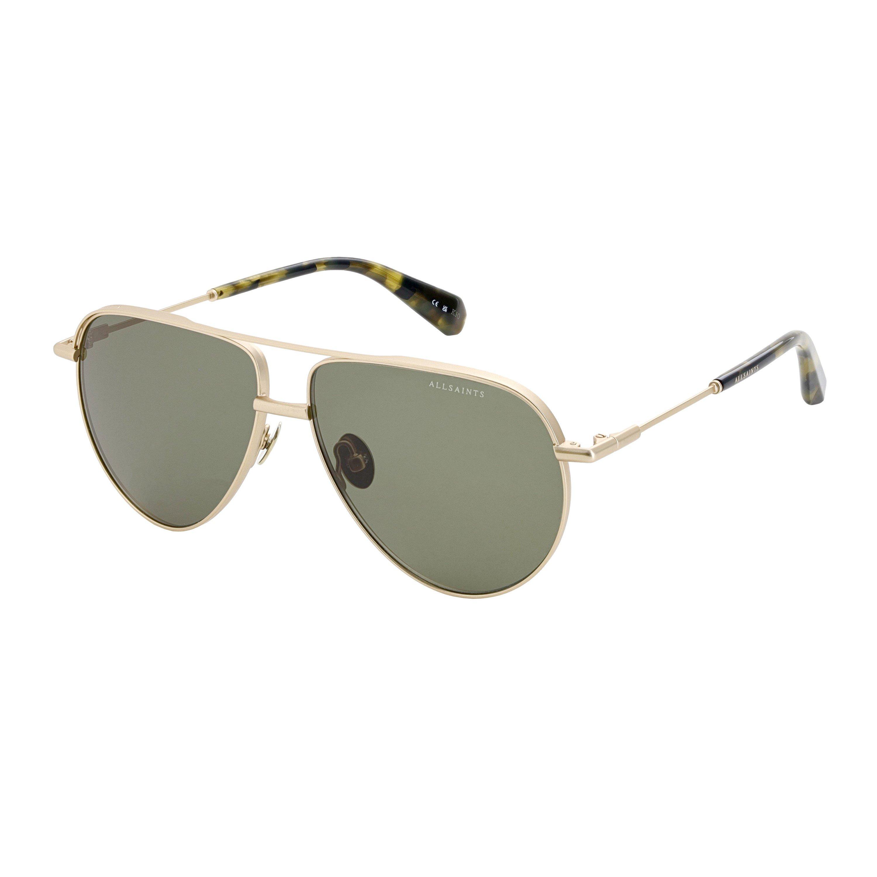 Warm Brass - AllSaints - Men's Aviator Sunglasses - 2