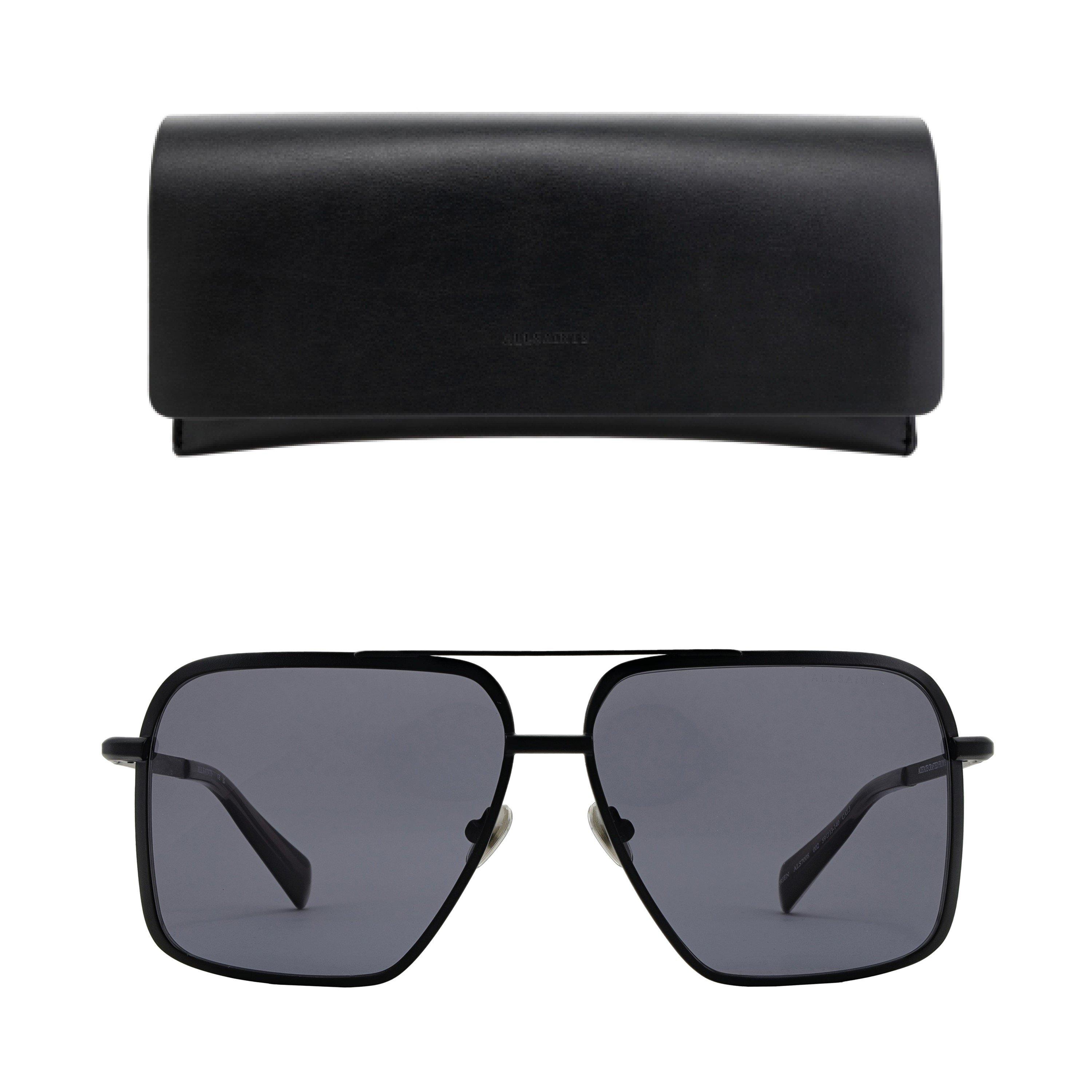 Matte Black - AllSaints - Men's Square Sunglasses - 4