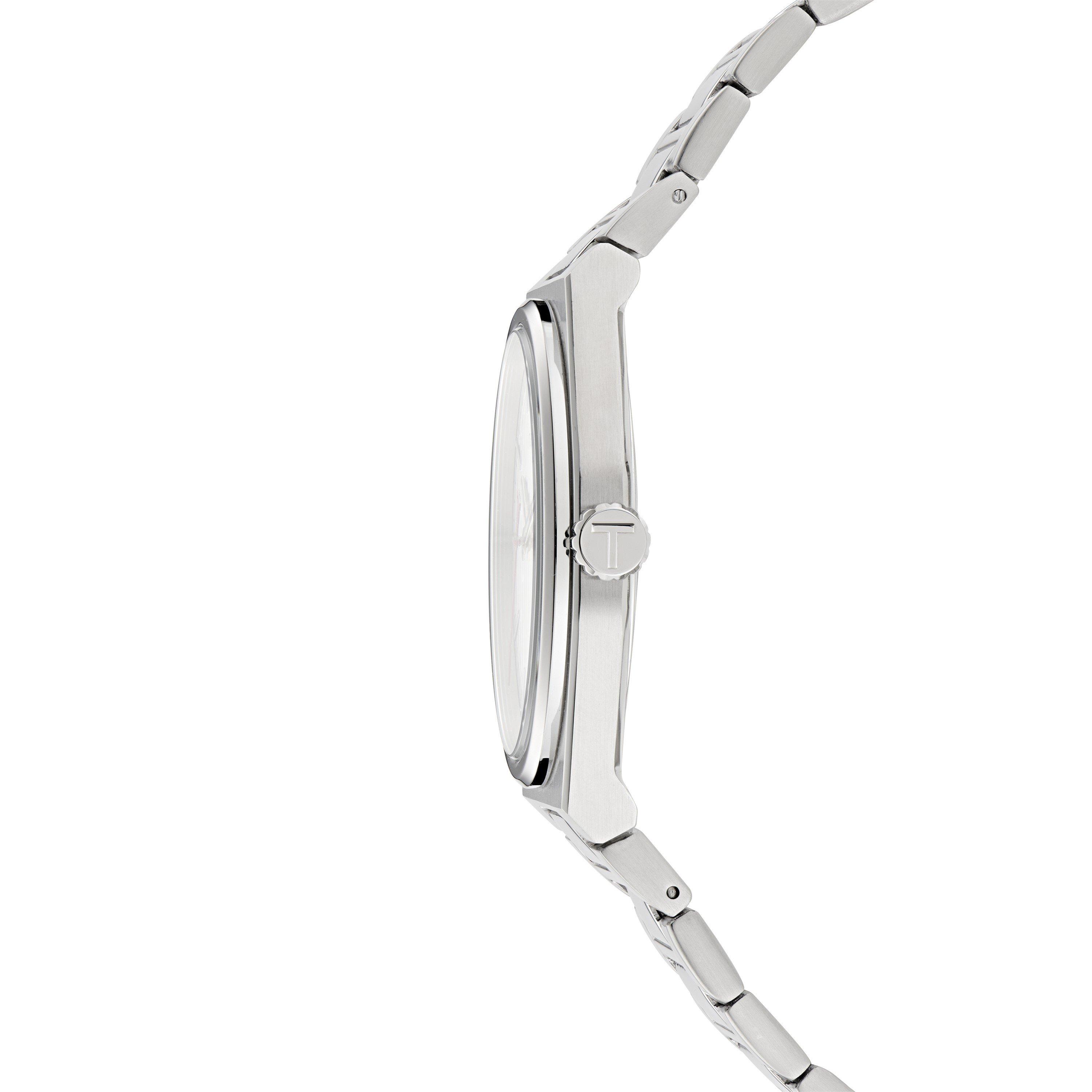 Silver/Silver - Ted Baker - Men's Barteen Analogue Quartz Watch - 2