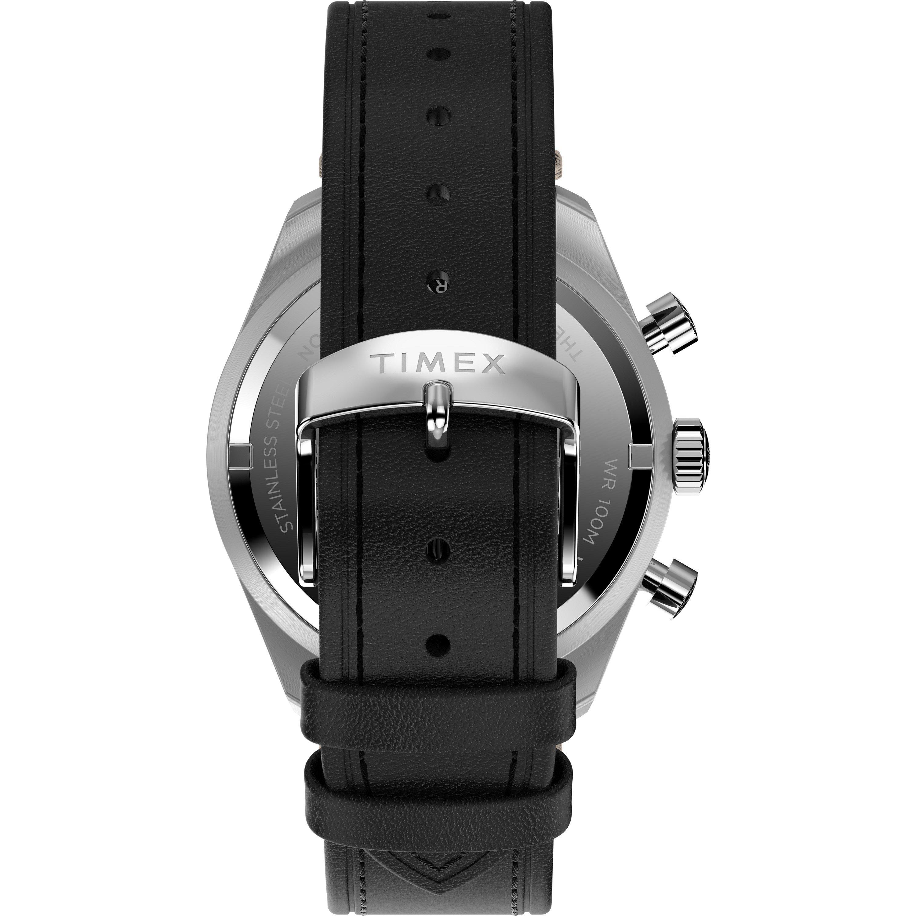 Azul/Plata - Timex - Men's Waterbury Analogue Quartz Watch - 3