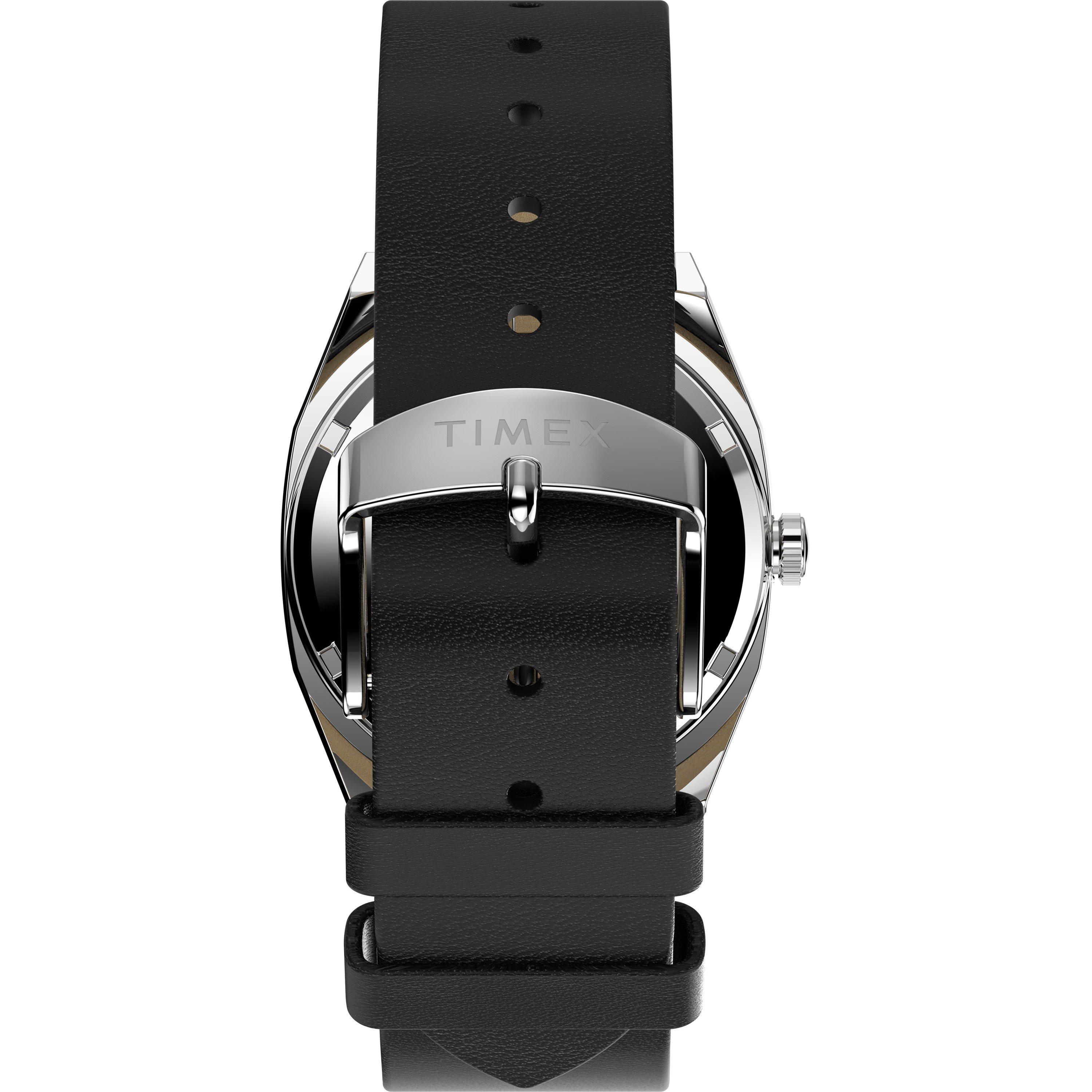 Zwart/Zilver - Timex - Men's Auto Analogue Watch - 3