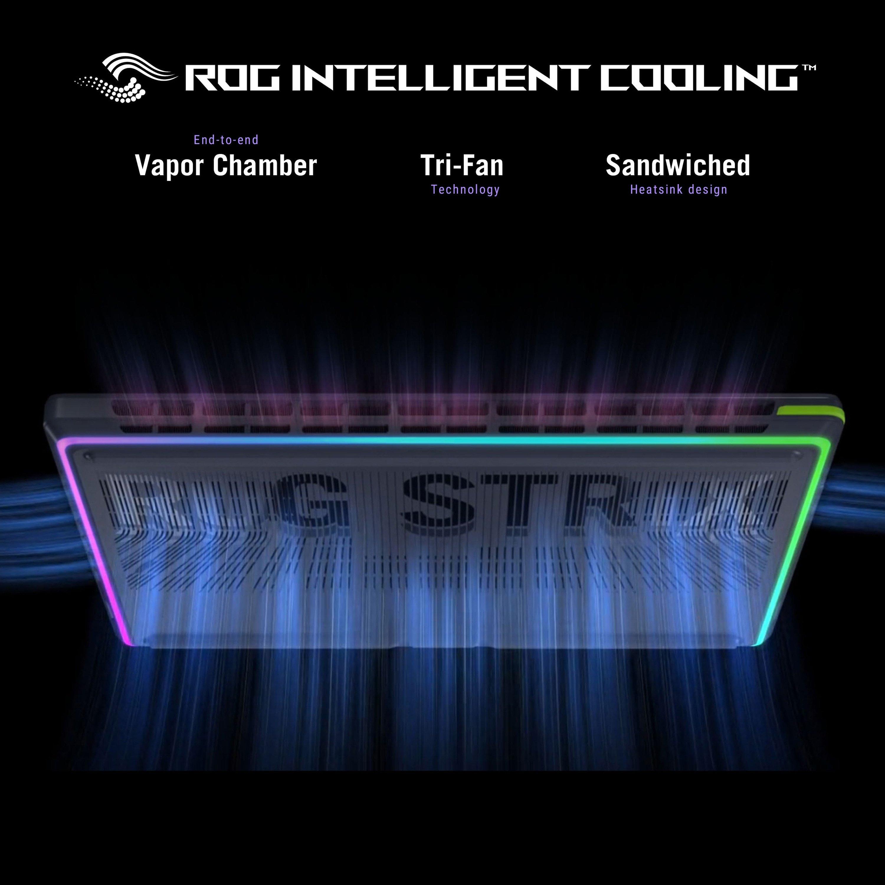 Black - ASUS - ASUS ROG Strix G18 18 2.5K 300Hz Gaming Laptop - Ultra 9 290HX Plus 32GB RAM 1TB SSD RTX 5070 - 9