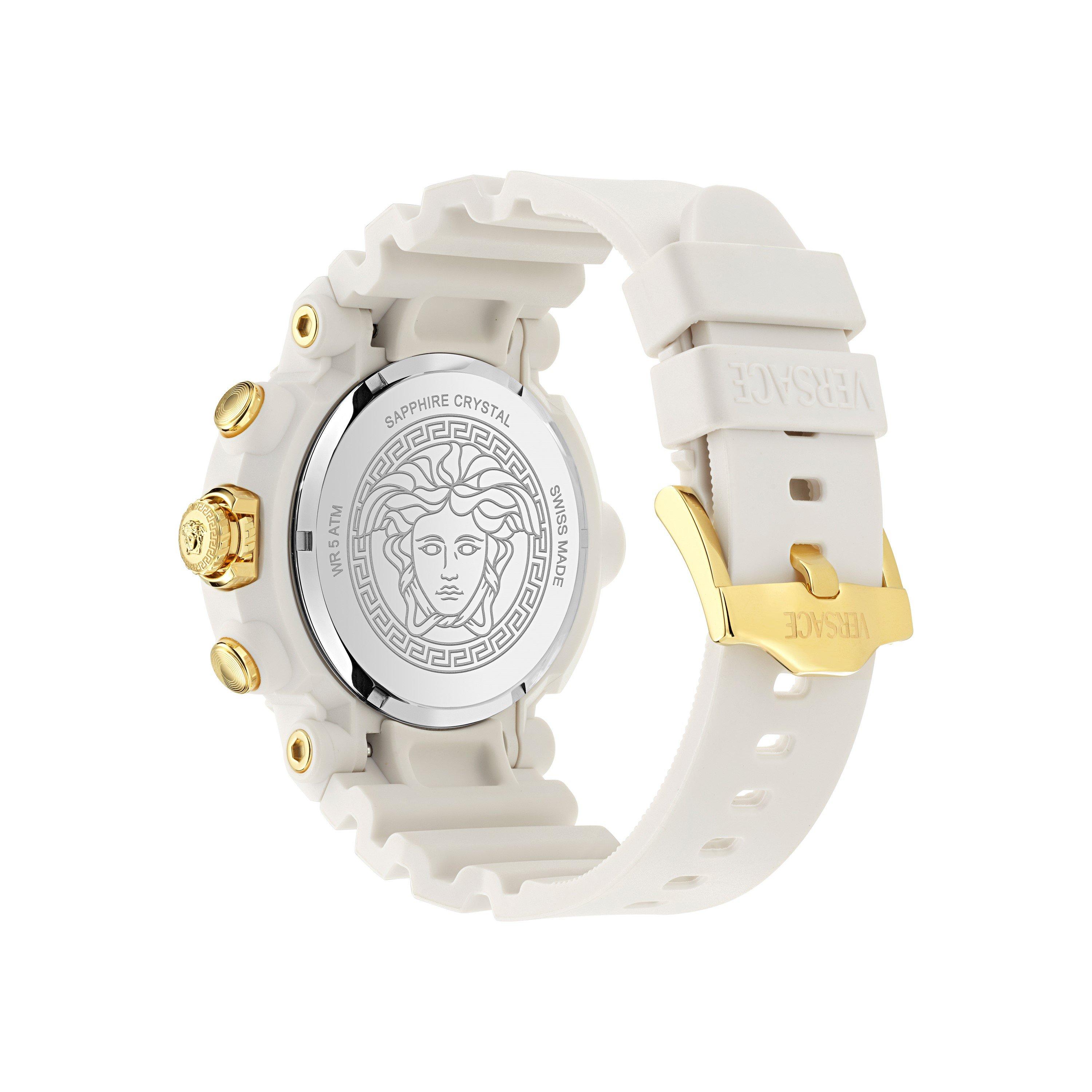White/White - Versace - Men's Quartz Analogue Watch - 2