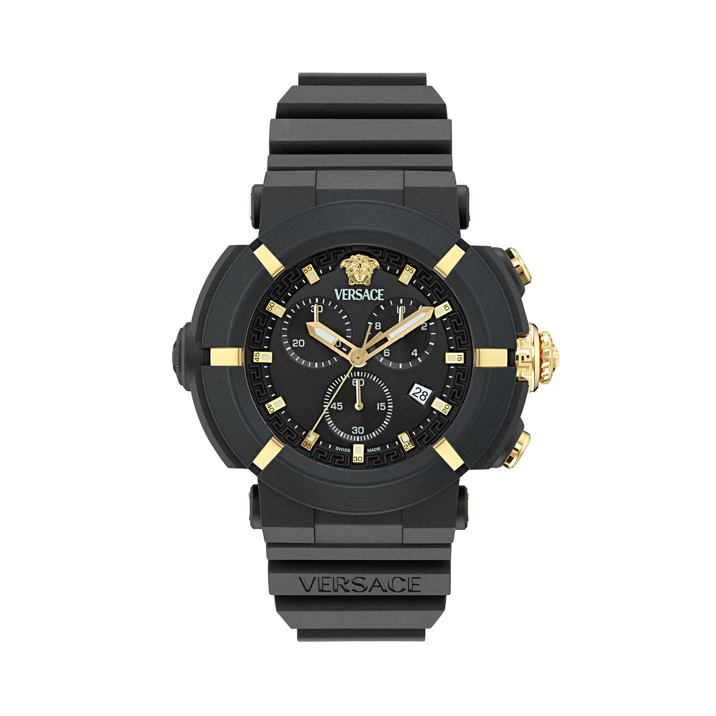 Black/Black - Versace - Men's Quartz Analogue Watch - 1