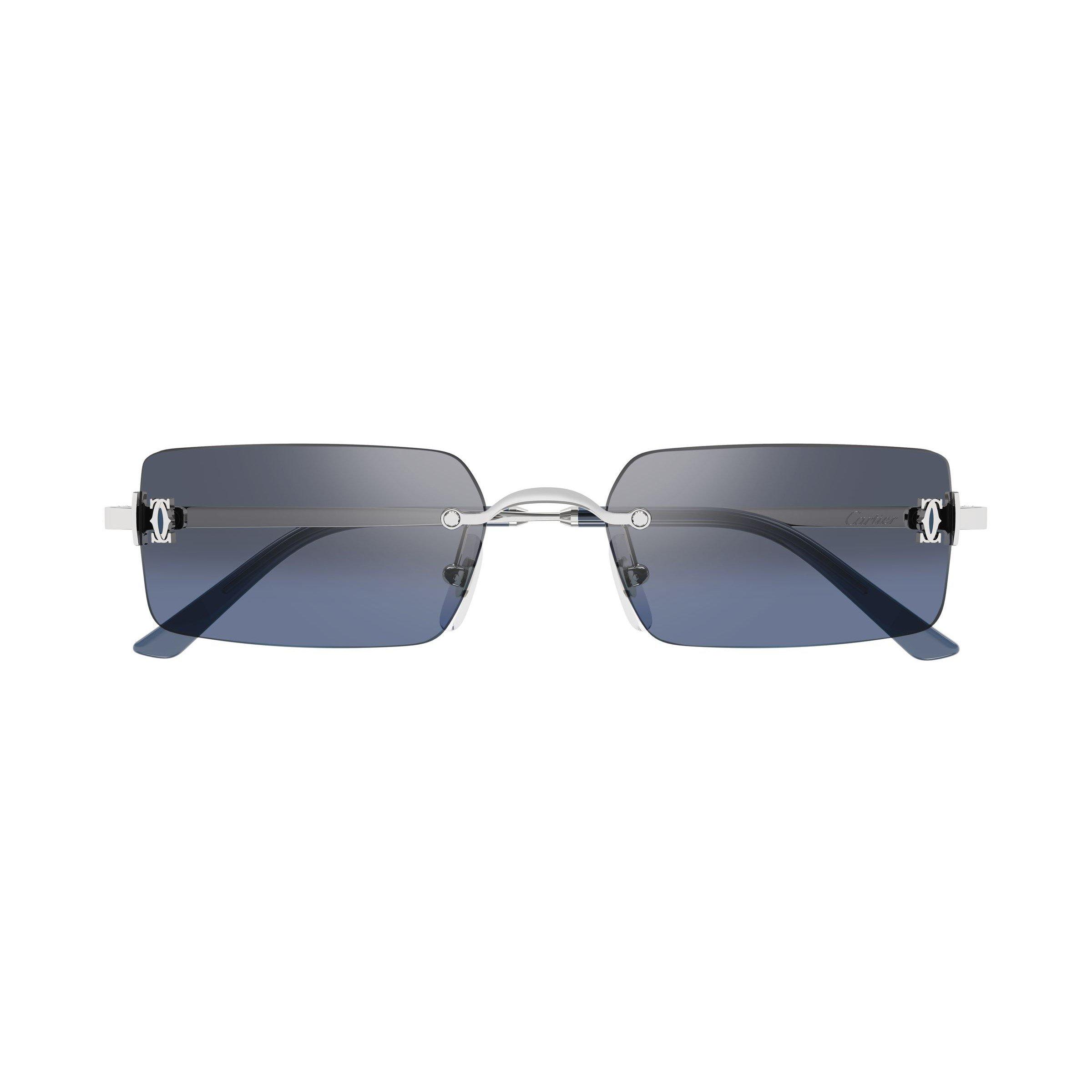 Silver/Blue - Cartier - Cartier CT0672S 71 - 2