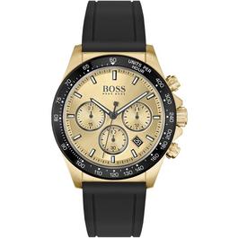 Boss BOSS Hero Black Silicone Strap Watch