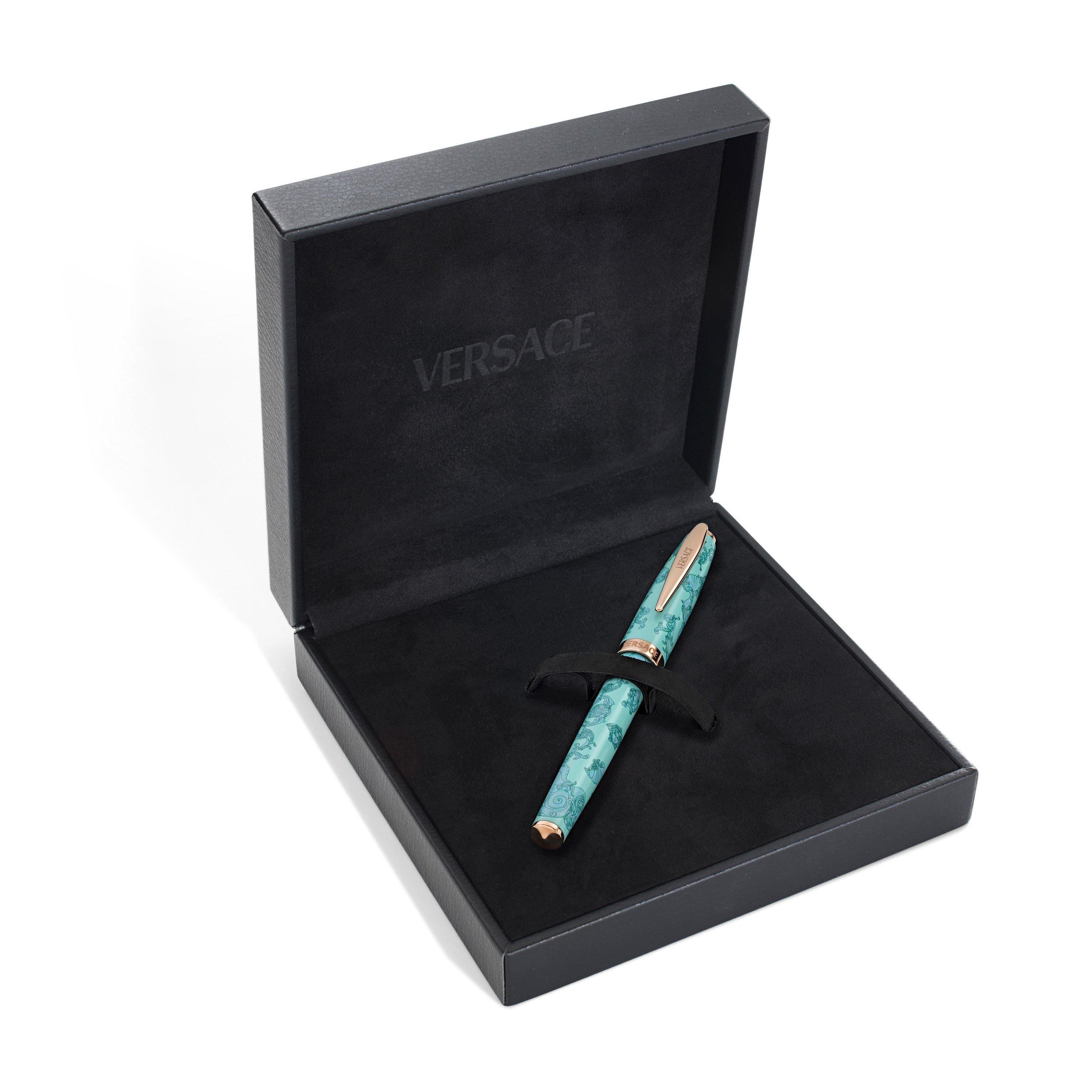 Blue - Versace - Barocco Quartz Analogue Quartz Watch - 4