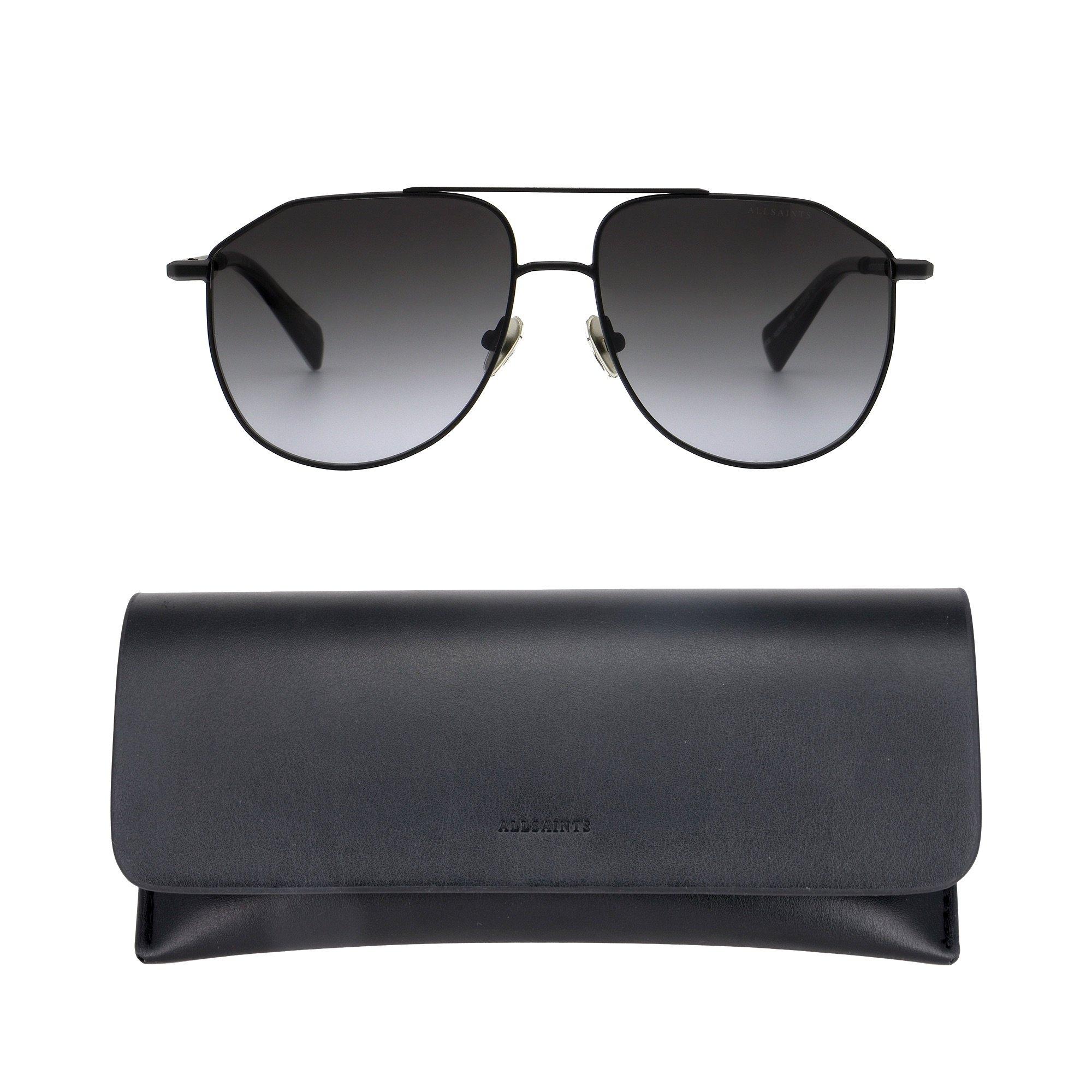 Matte Black - AllSaints - All Sai Moe Sunglass 63 - 4