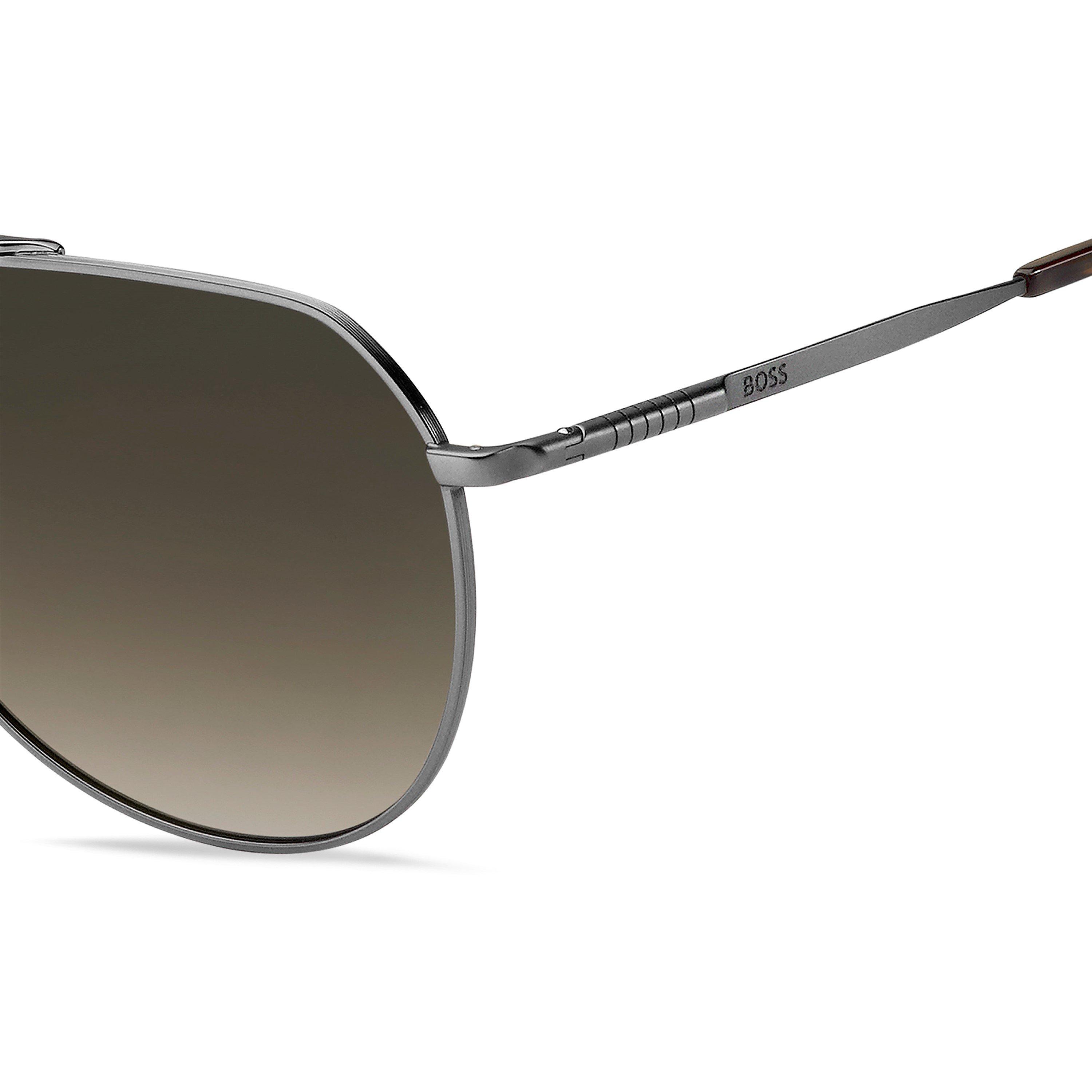 Dark Ruthenium - Boss - Men's Pilot Sunglasses - 4