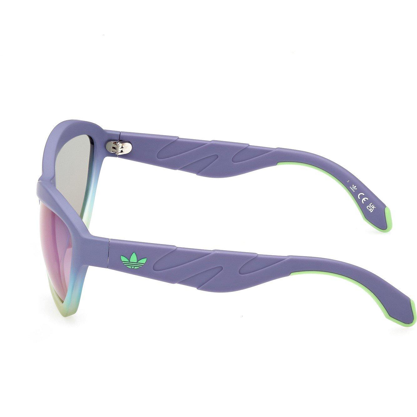 Matte/Violet - adidas Originals - Injected Cat Eye Sunglasses - 2