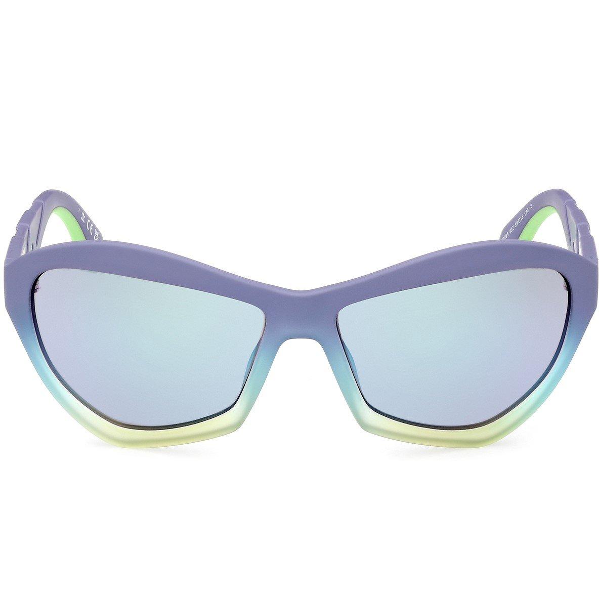 Matte/Violet - adidas Originals - Injected Cat Eye Sunglasses - 3