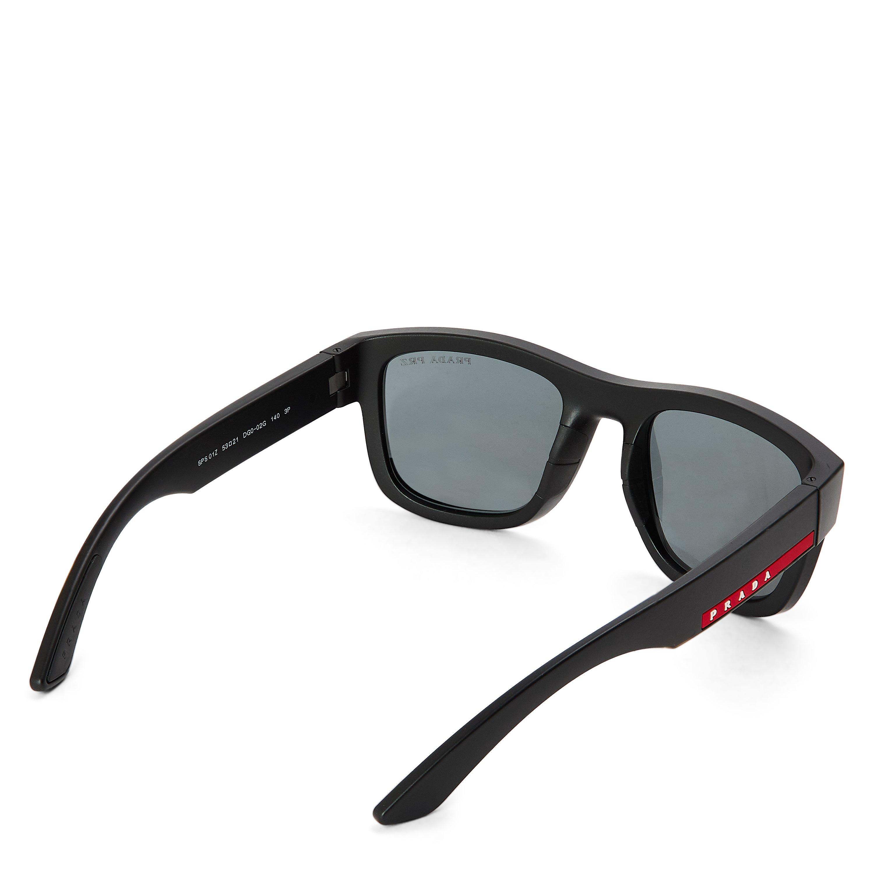 Black Rubber - Prada - Prada S 0PS 01ZS Sn00 - 2