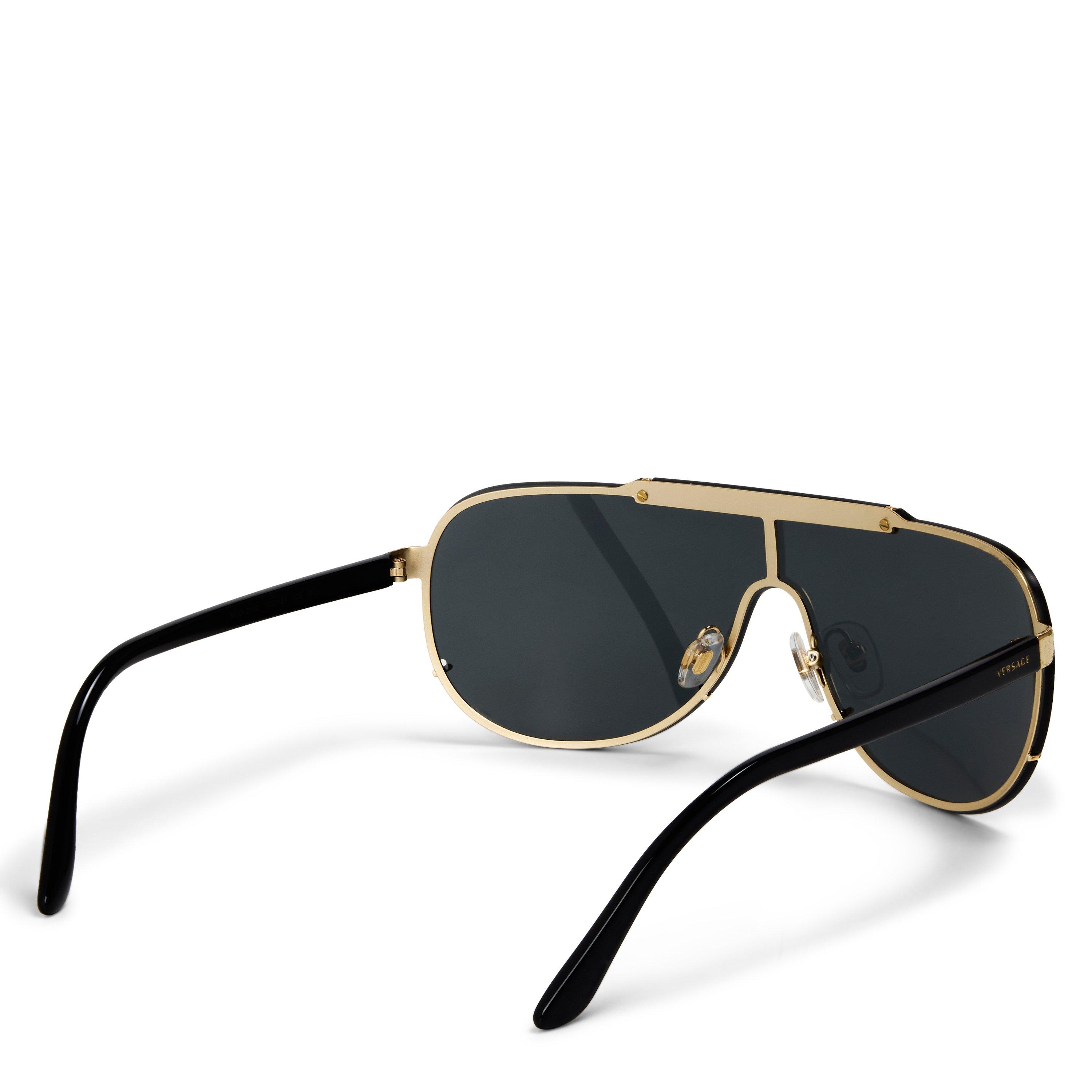 Gold/Black - Versace - Versace 0VE2140 Sn63 - 2