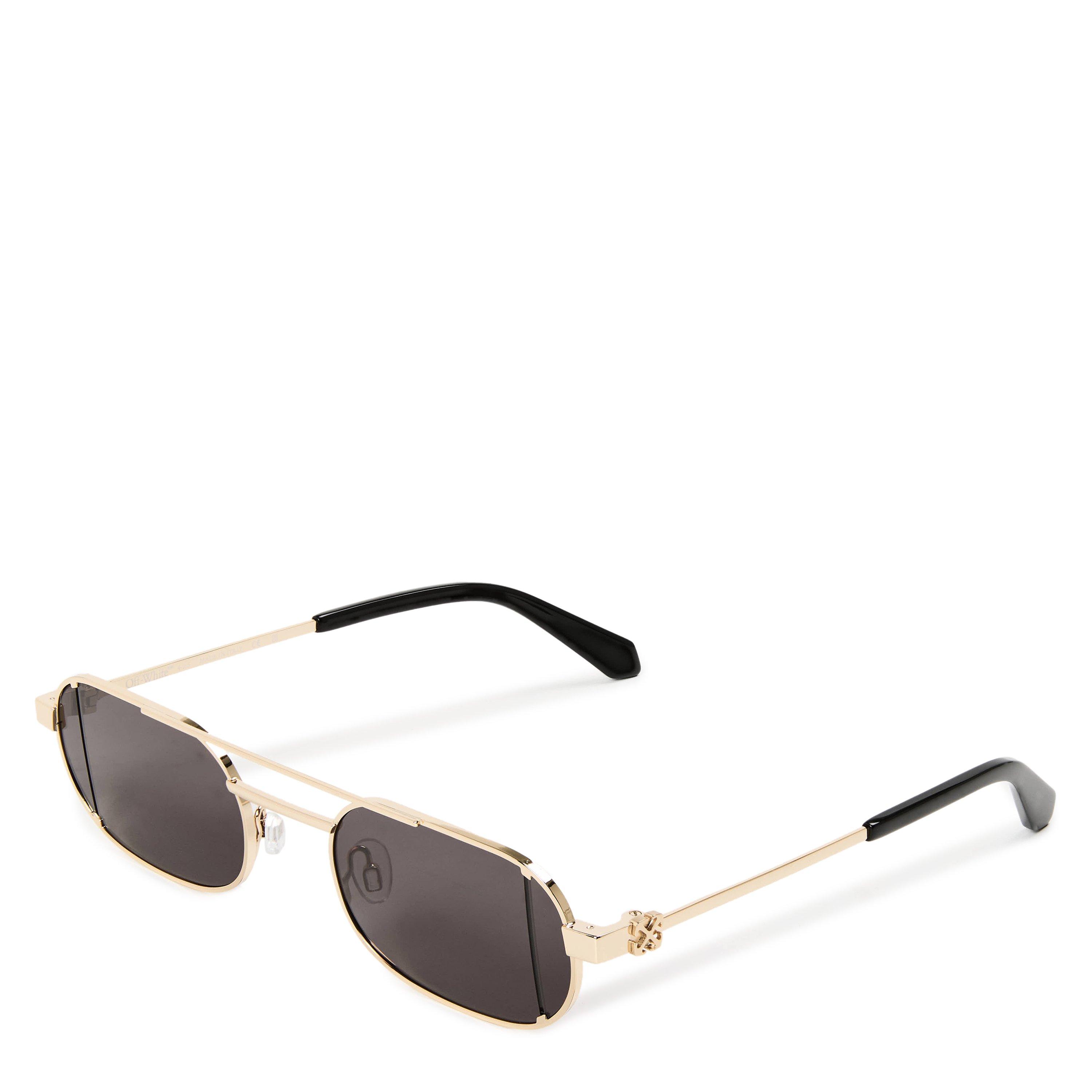 Off White Off Lynn Sunglasses 99 - Gold Dark Grey