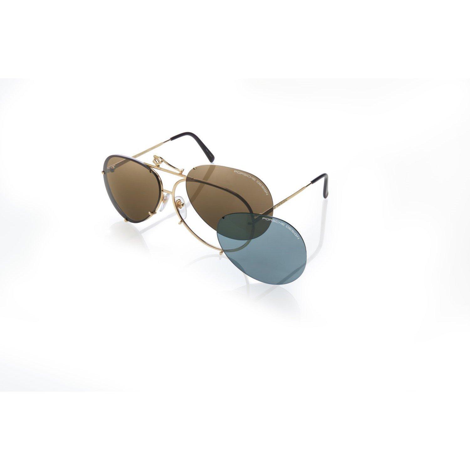 Black - Porsche Design - Men's Wayfarer Sunglasses