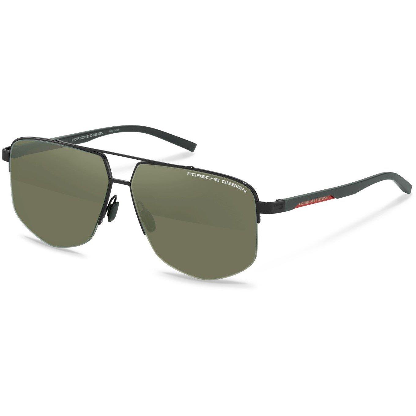 Porsche Design Men's Wayfarer Sunglasses - Black