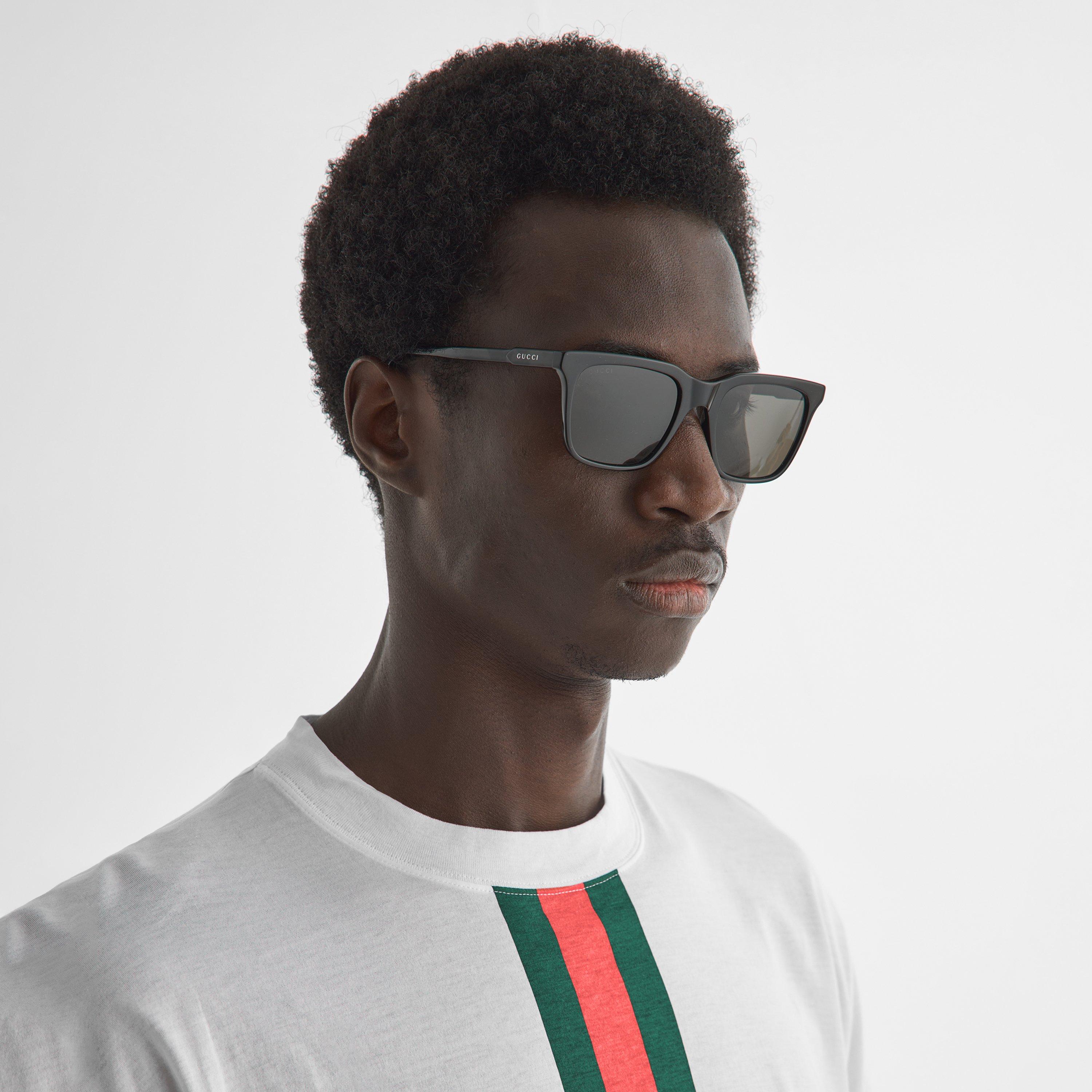 Havana/Blue - Gucci - GUCCI S GG2085S Sung Sn64 - 3