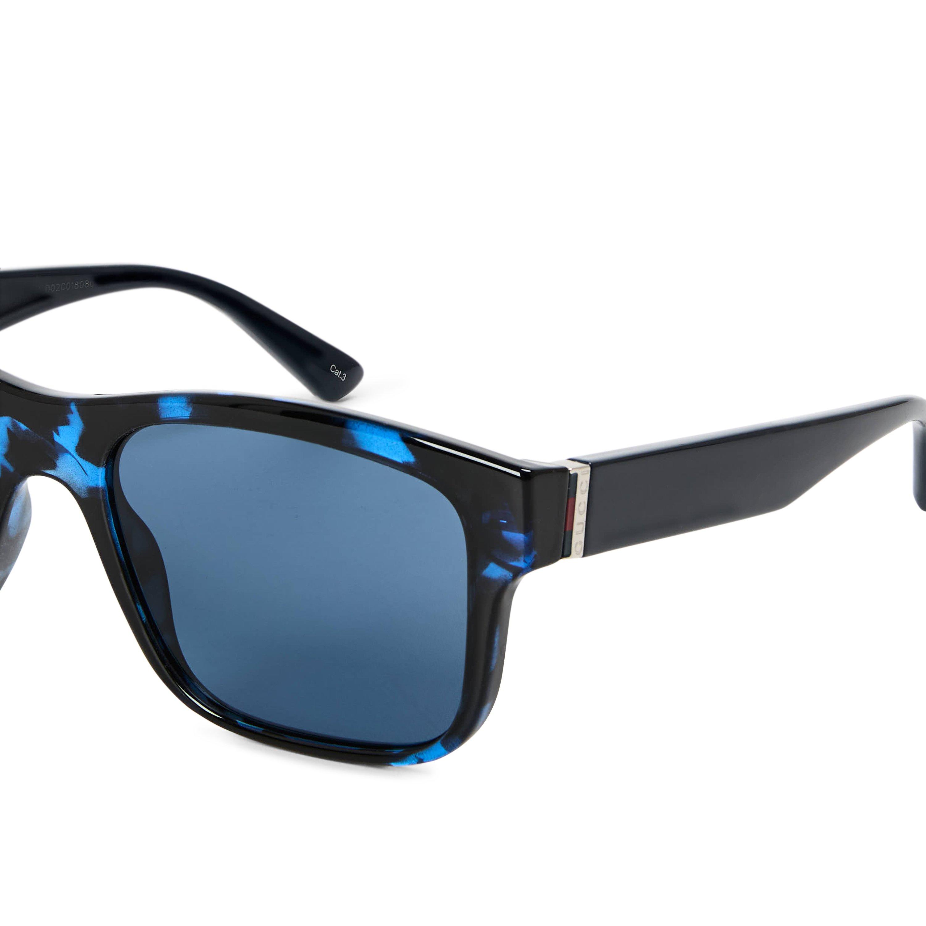 Havana/Blue - Gucci - GUCCI S GG2085S Sung Sn64 - 3