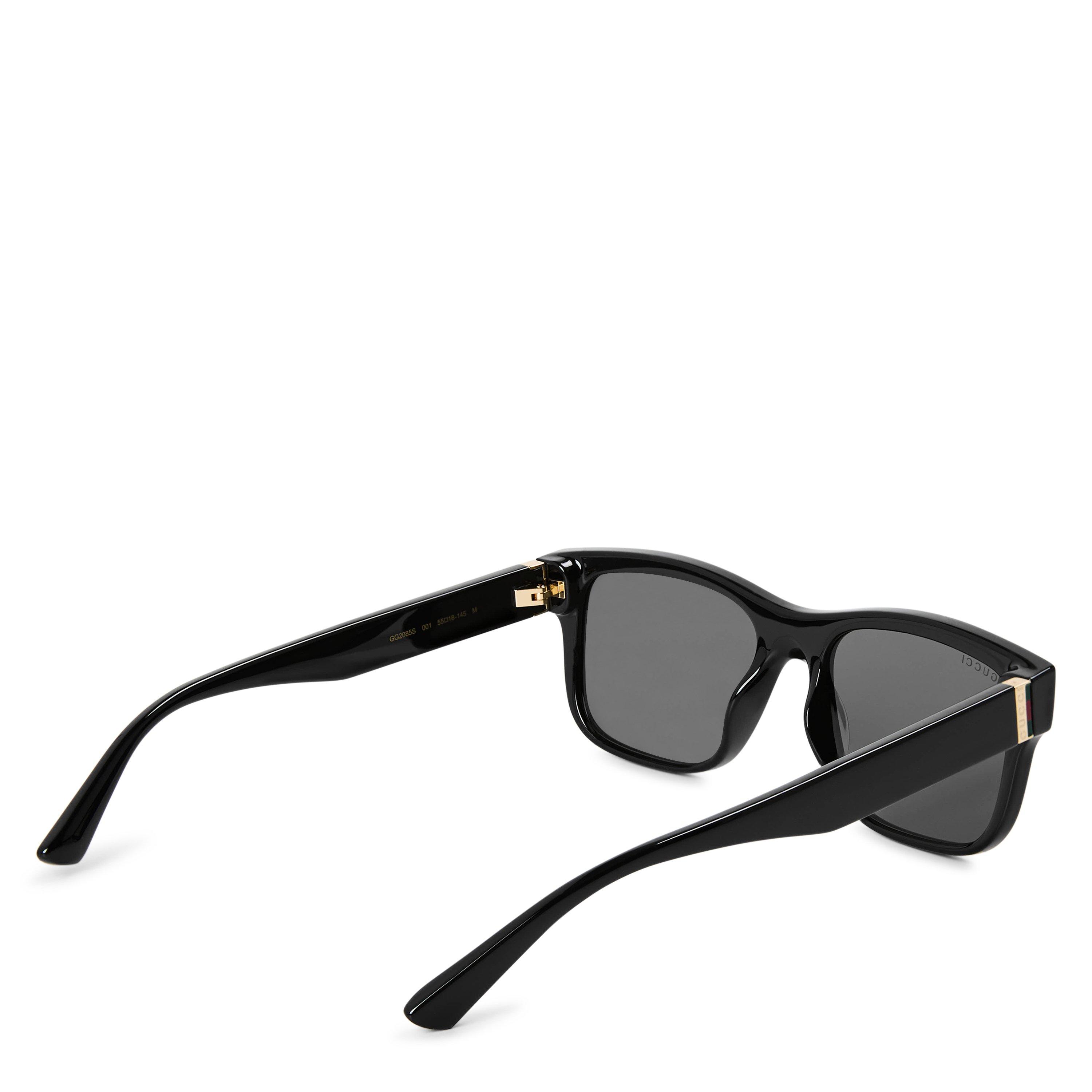 Grey/Black - Gucci - Gucci Mens GG2085S Sunglasses - 2