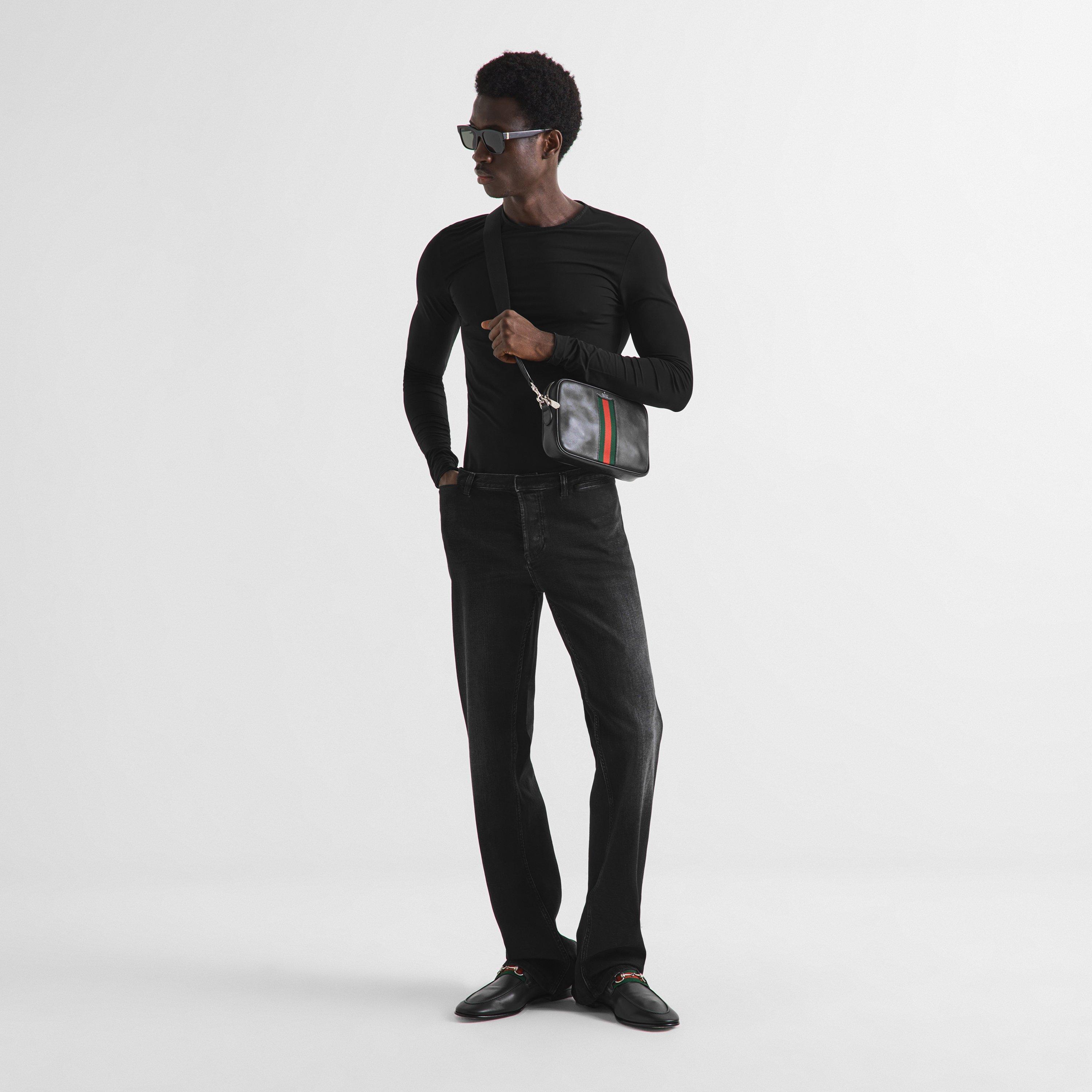 Grey/Black - Gucci - Gucci Mens GG2085S Sunglasses - 6