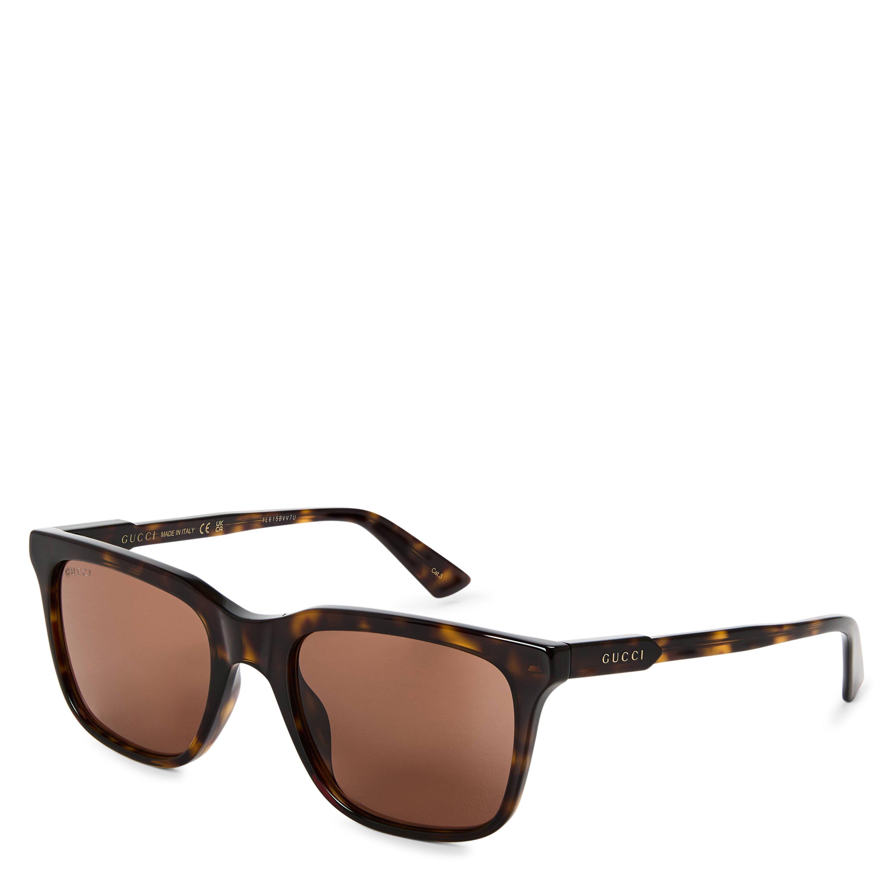 Gucci Men's S Gg2114s Sung Sn64 - Havana/Brown