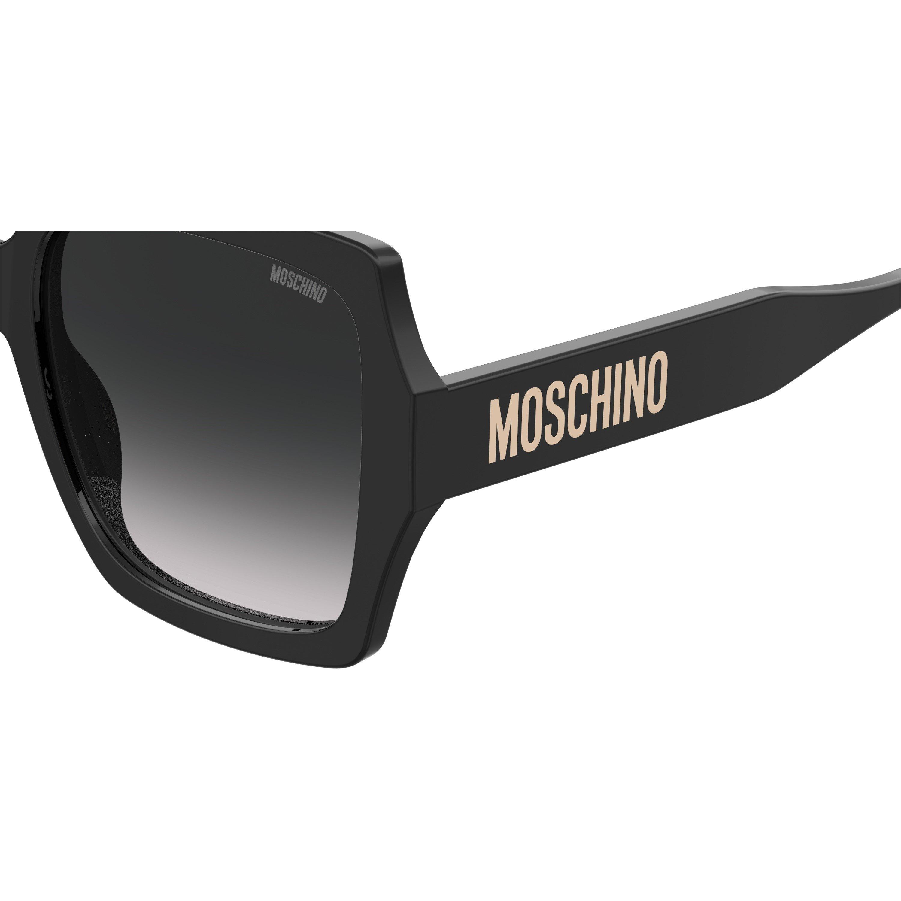 Black - Moschino - MoscSun Sq SunGls Ld99 - 4