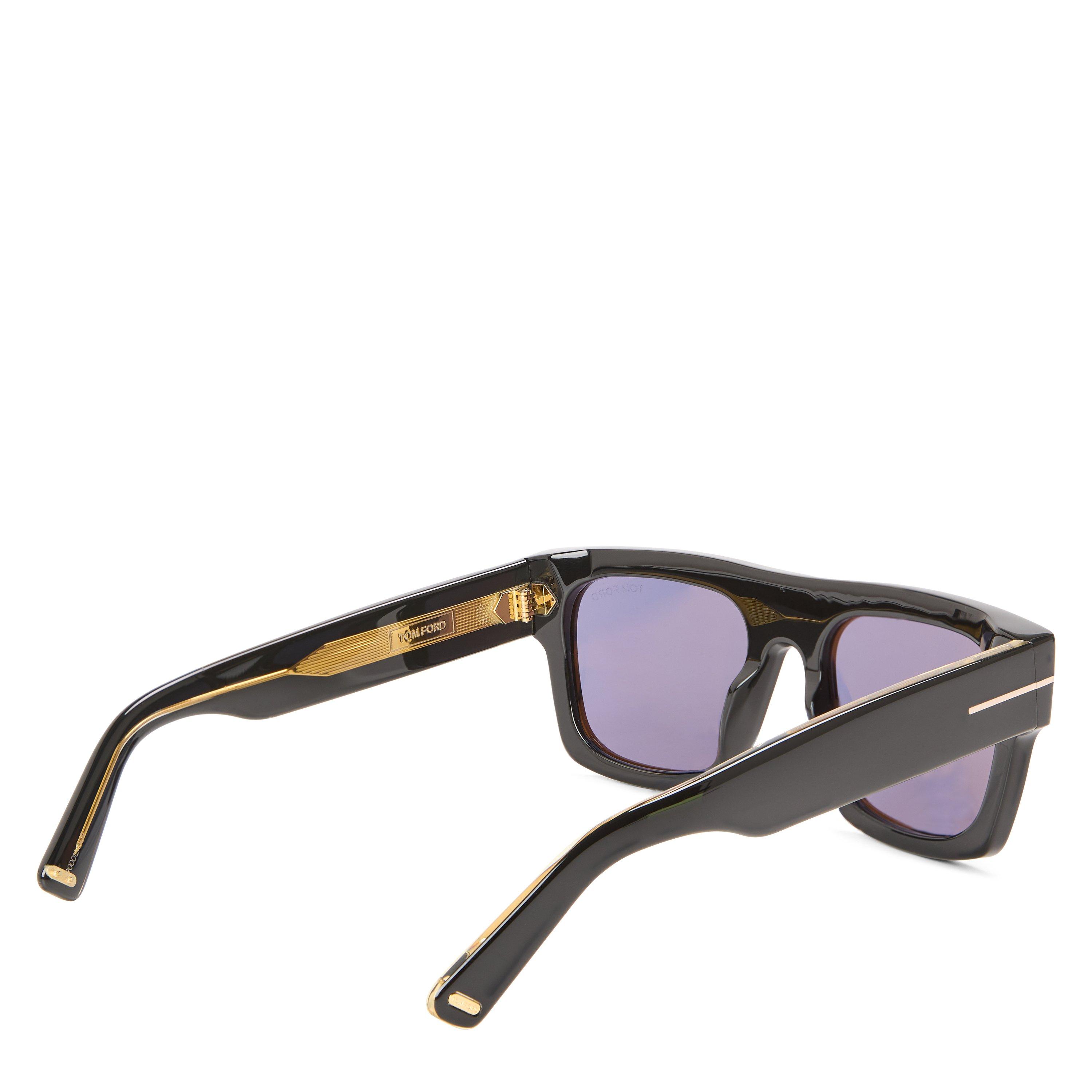 Blue/Black - Tom Ford - Men's Square Sunglasses - 2