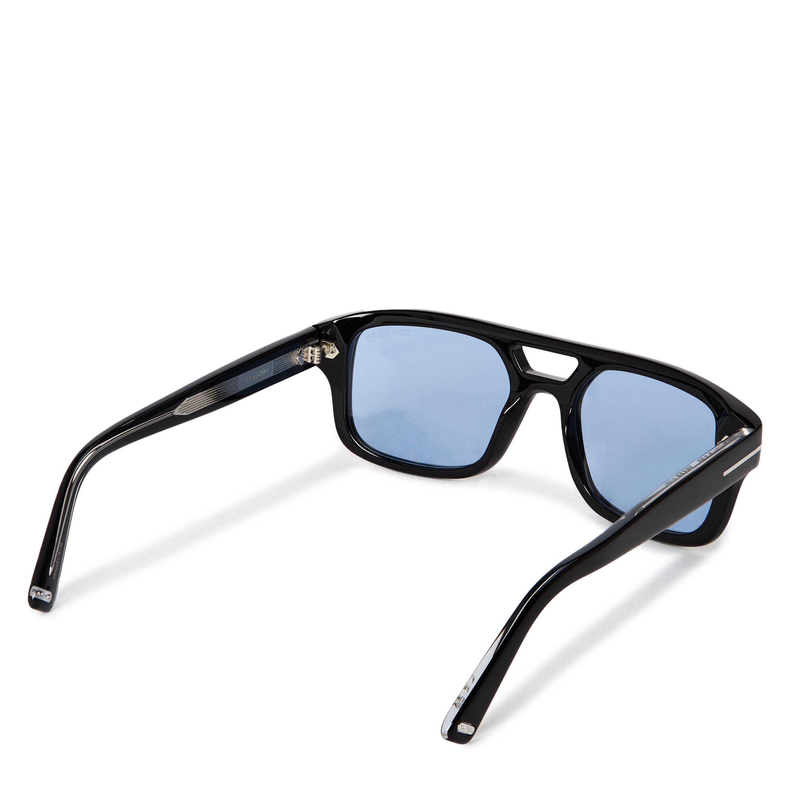 Blue/Black - Tom Ford - Men's Aviator Sunglasses - 2