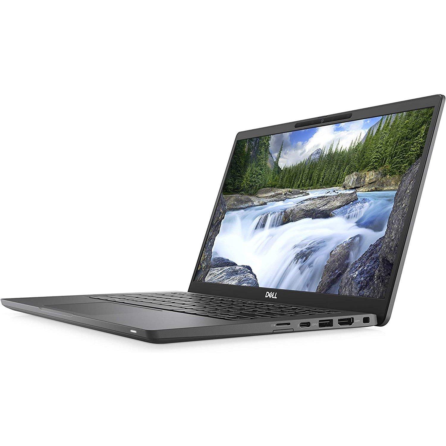 Black - Lenovo - Refurbished Lenovo Latitude 7320 13 Inch Laptop - Intel Core i5-1145G7 8GB 256GB SSD - 3