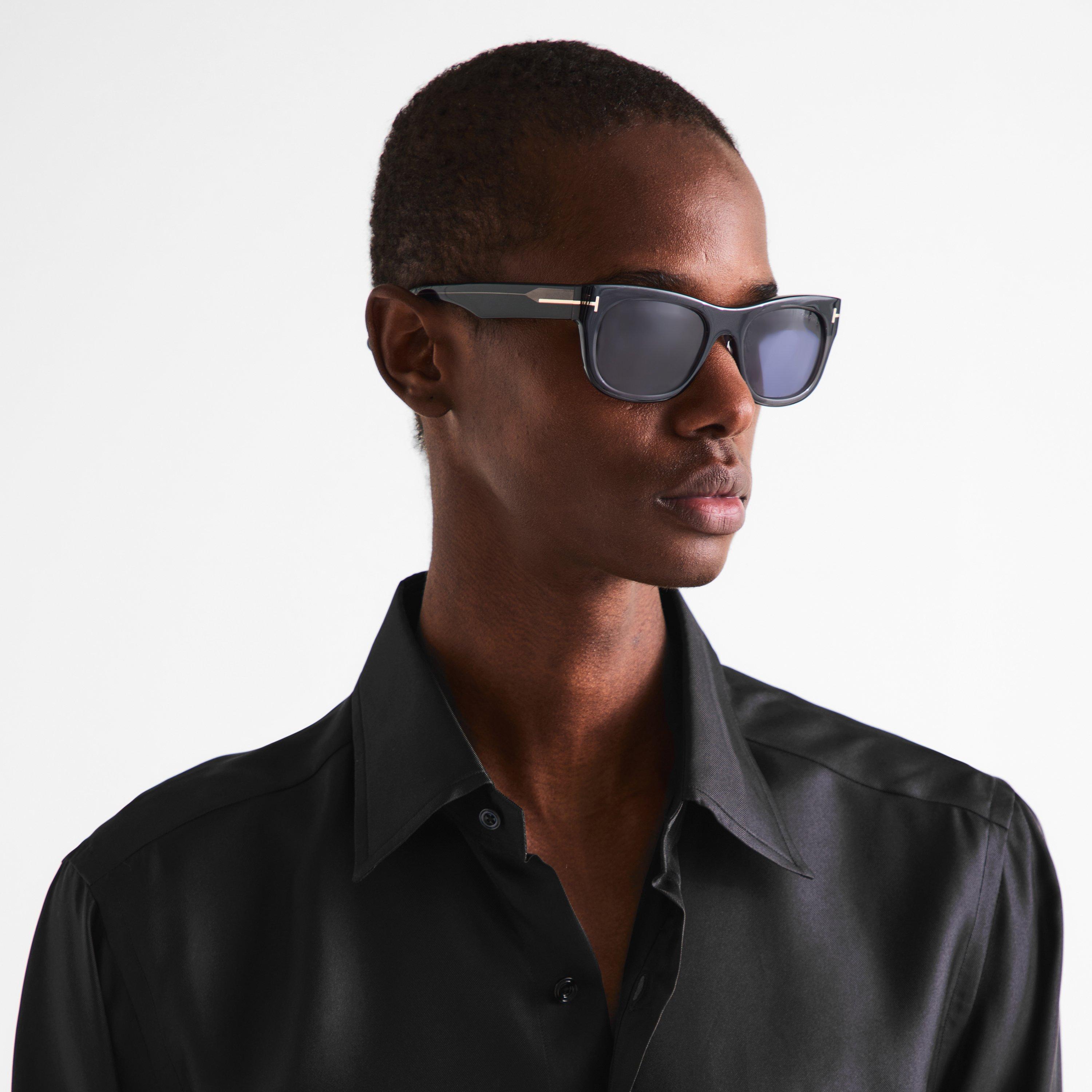 Grey/Blue - Tom Ford - TFS Marshall Sn63 - 3