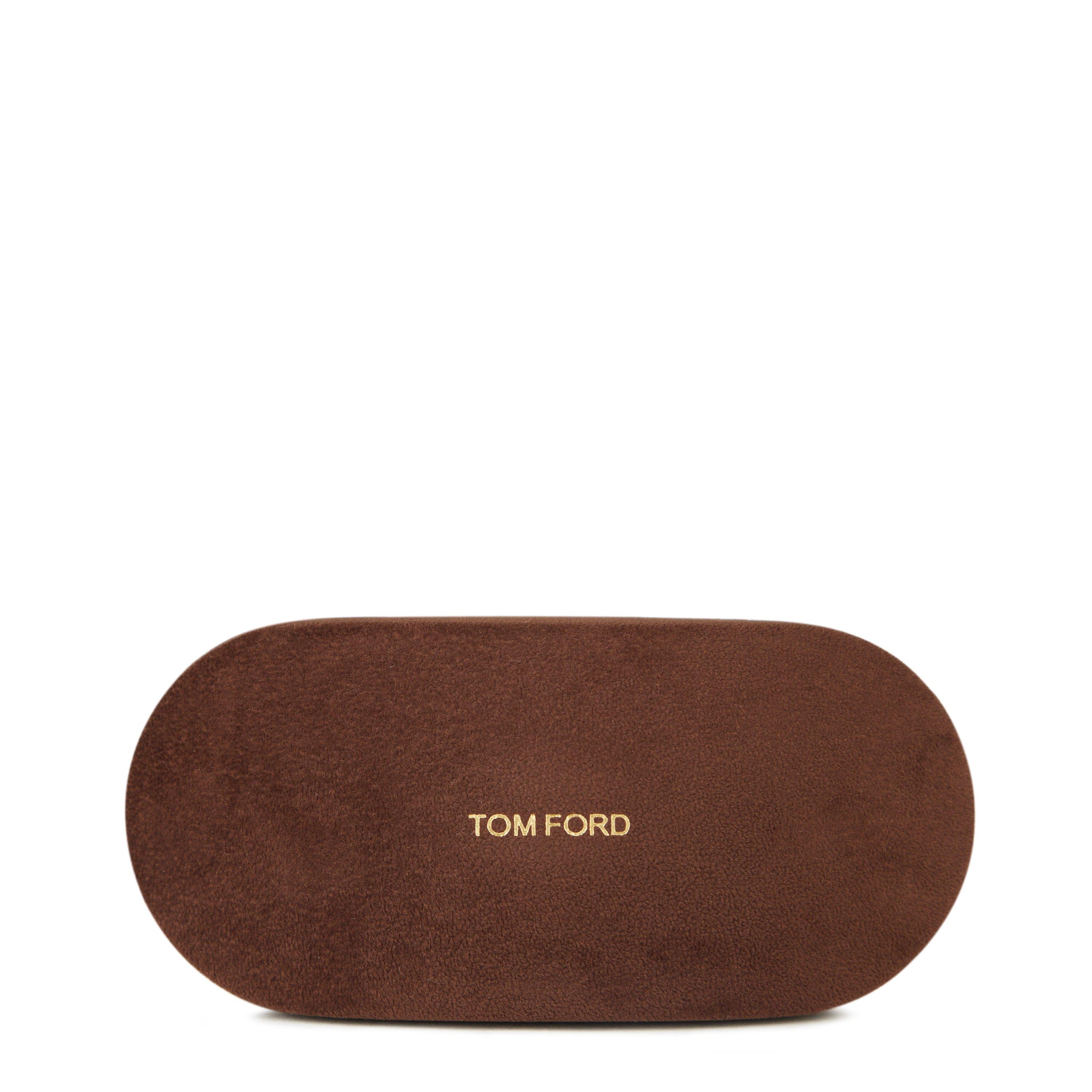 Black/Smoke - Tom Ford - Men's Marshall Rectangle Sunglasses - 4