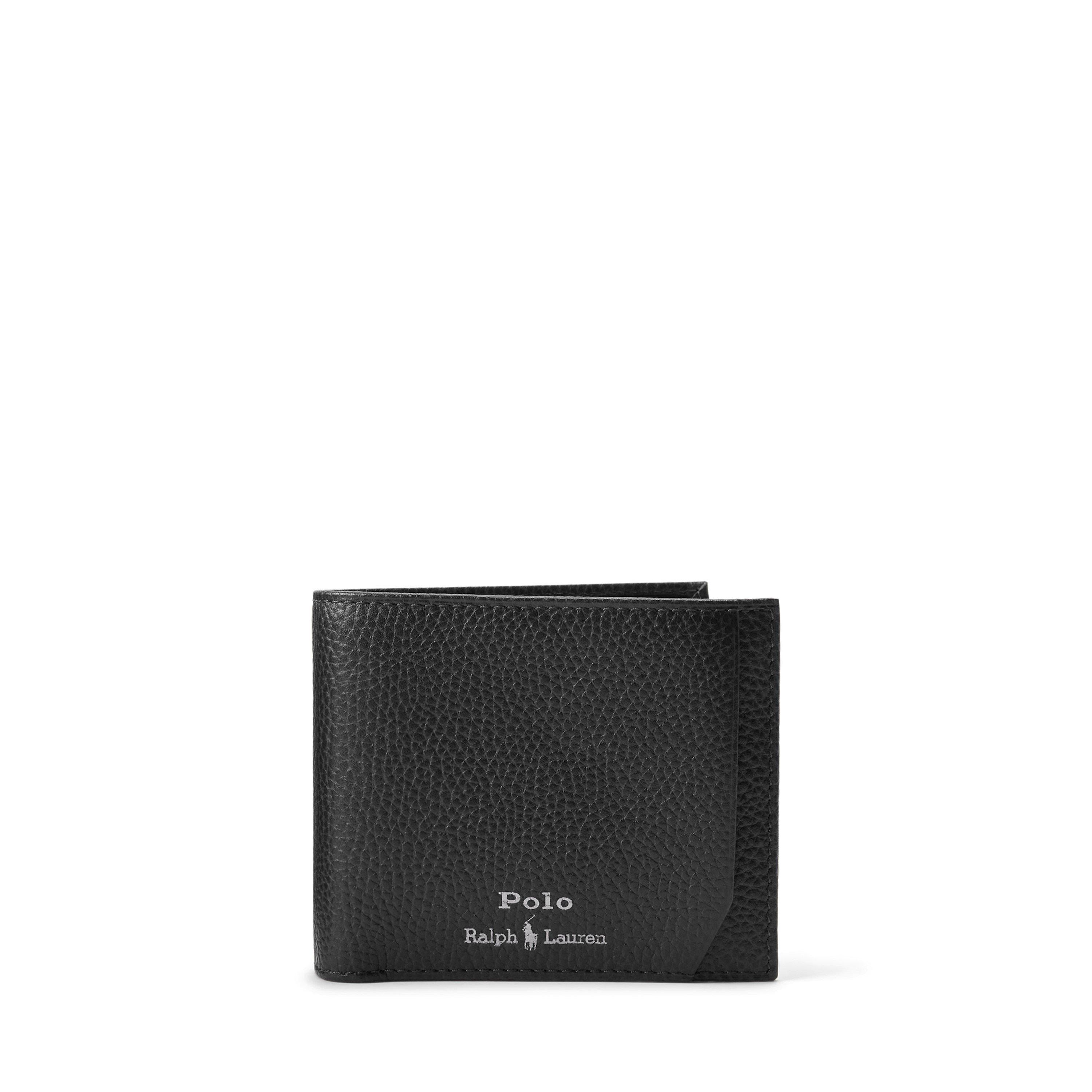 Black - Polo Ralph Lauren - Men's Leather Wallet & Keyring Gift Set - 2