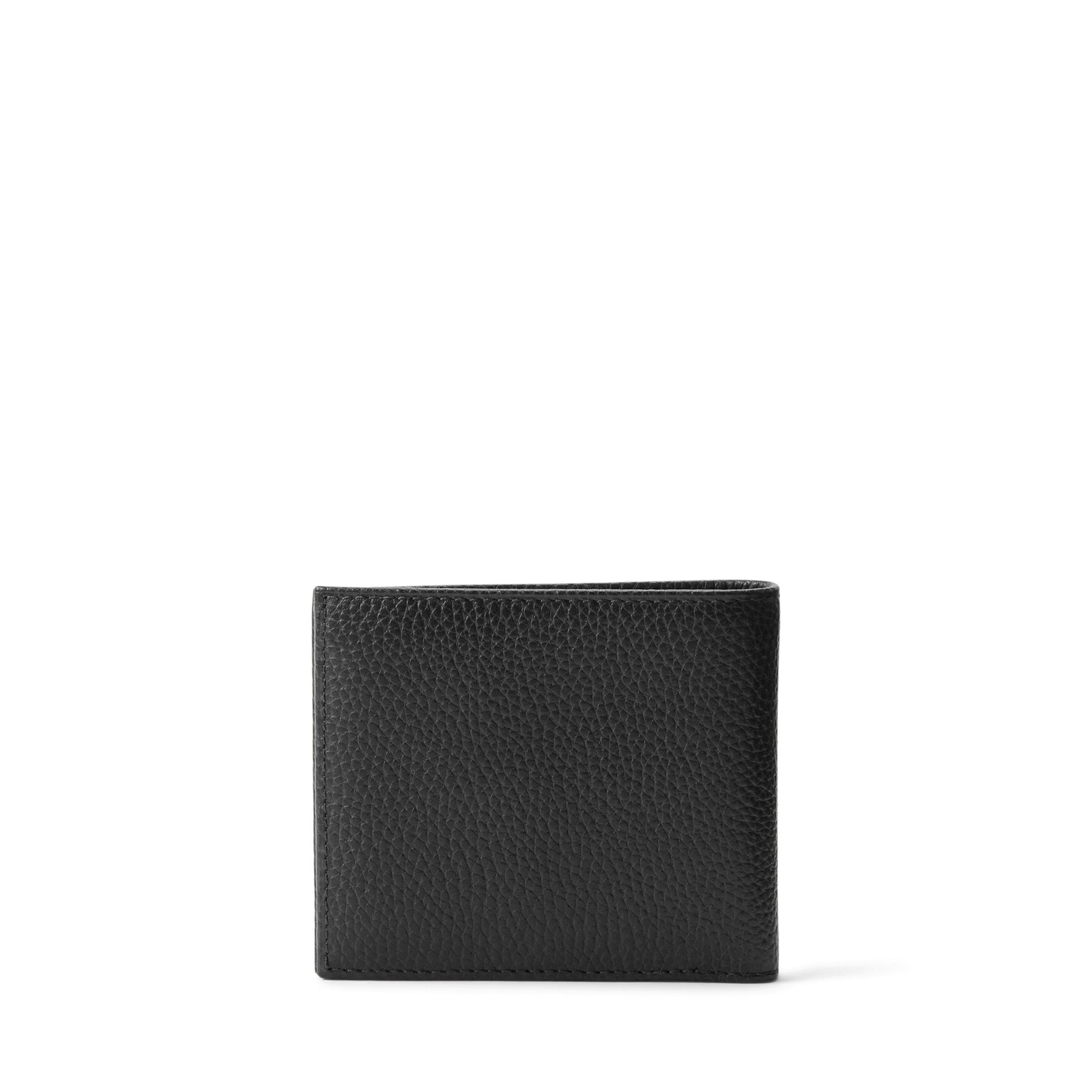 Black - Polo Ralph Lauren - Men's Leather Wallet & Keyring Gift Set - 5