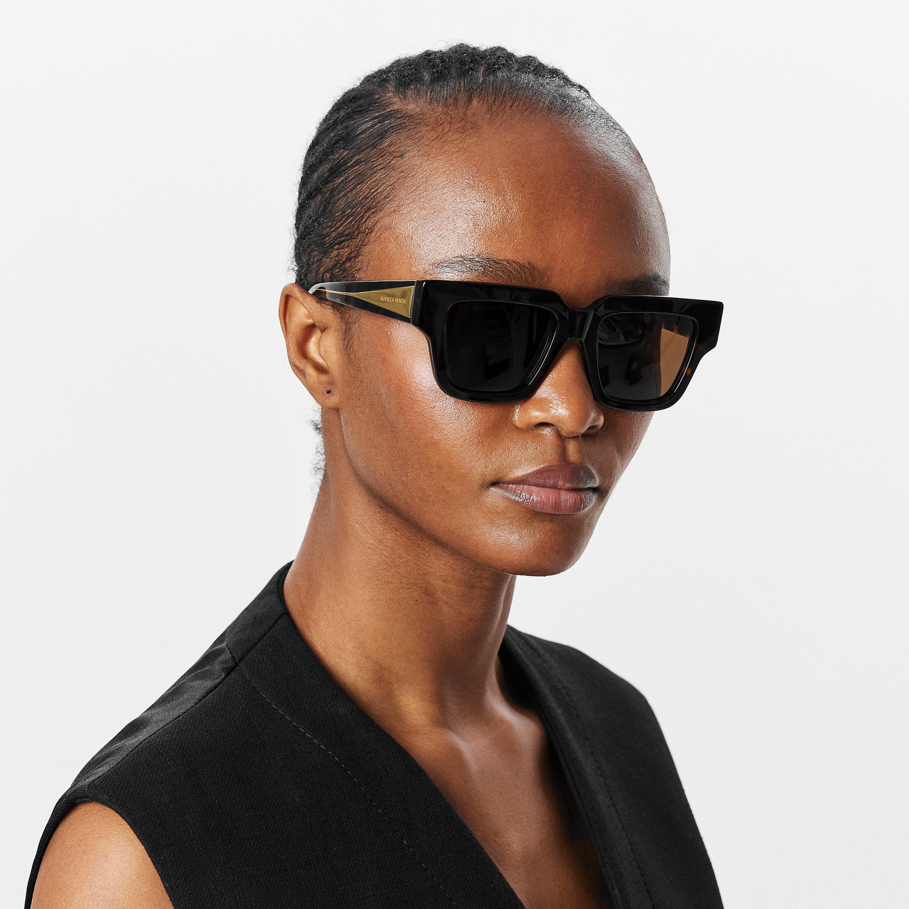 Havana/Brown - Bottega Veneta - Square Sunglasses - 2