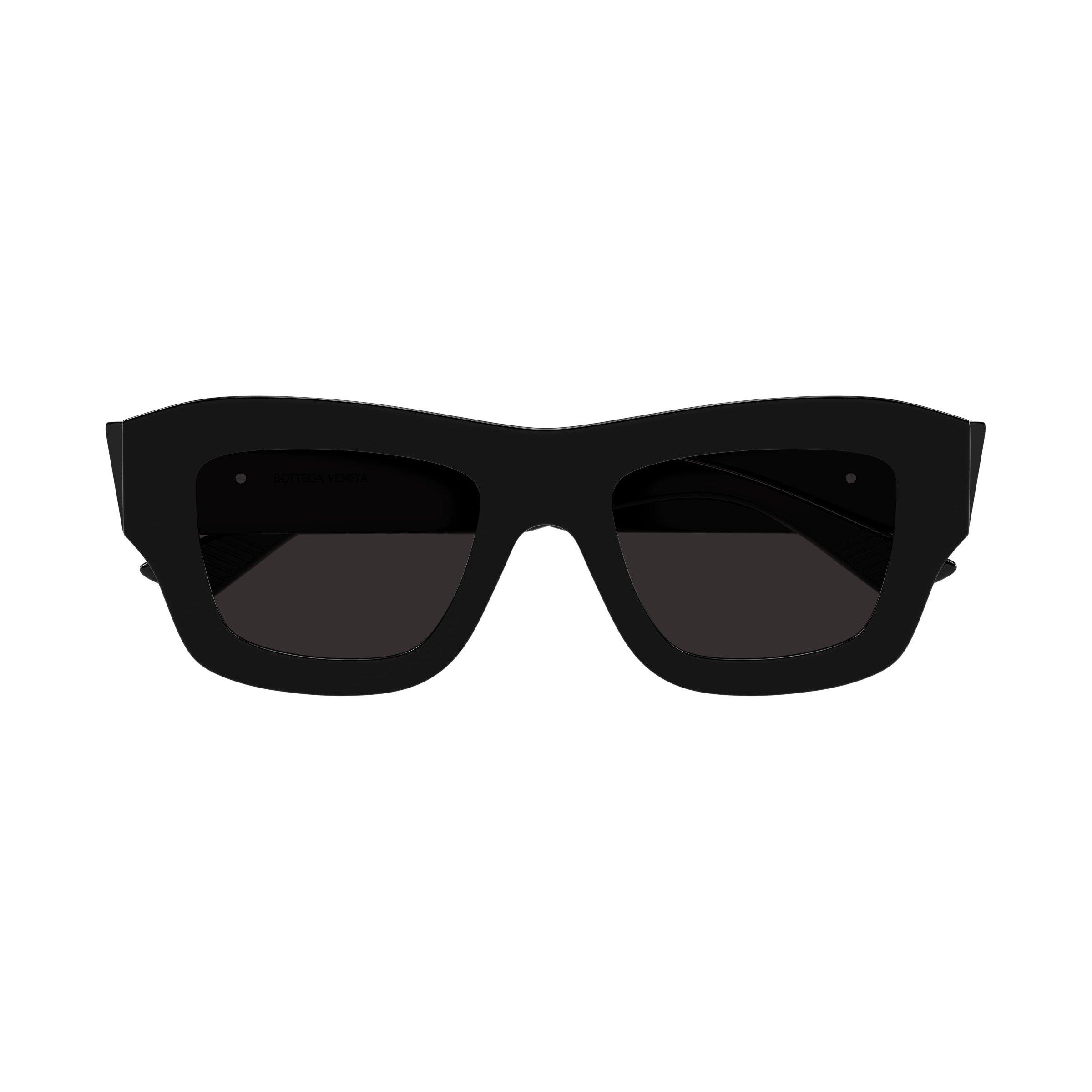 Black/Grey - Bottega Veneta - Square Sunglasses - 3