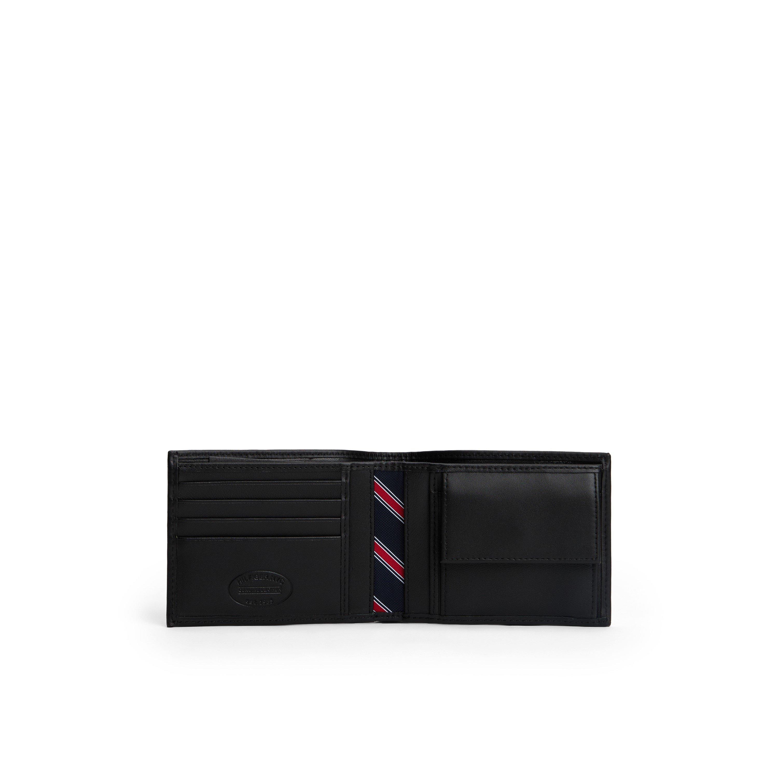 Zwart - Tommy Hilfiger - Eton Leather Cardholder & Key Fob - 3