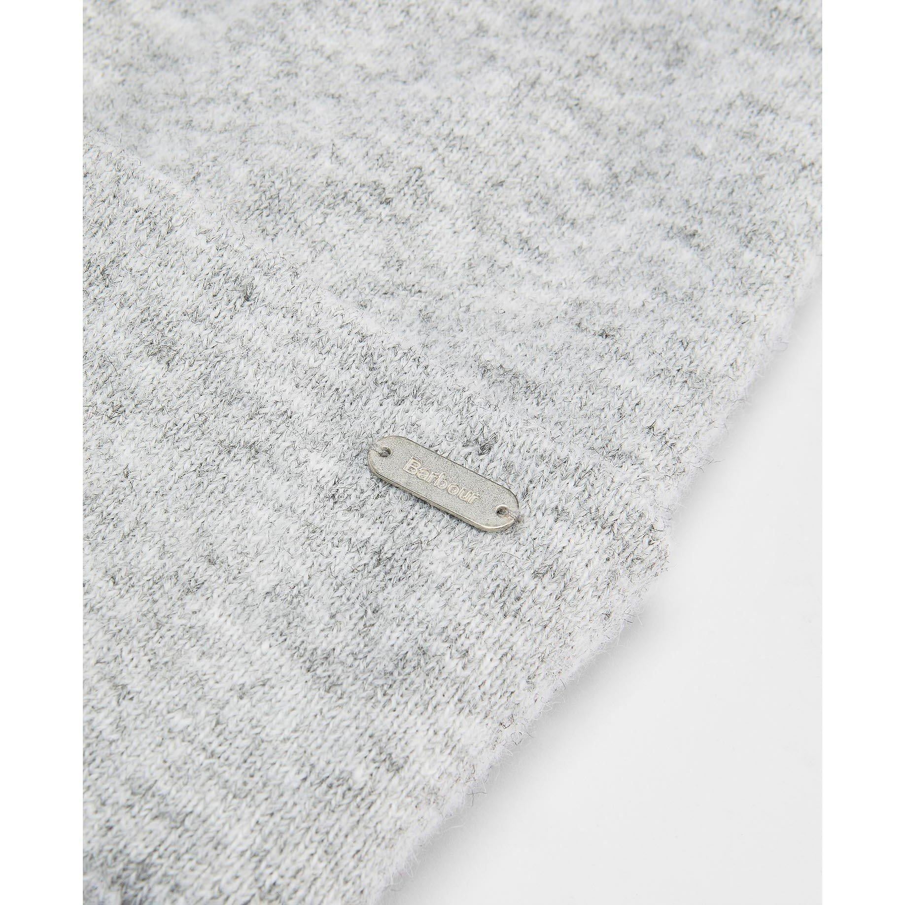 Light Grey - Barbour - Winona Beanie and Scarf Gift Set - 4