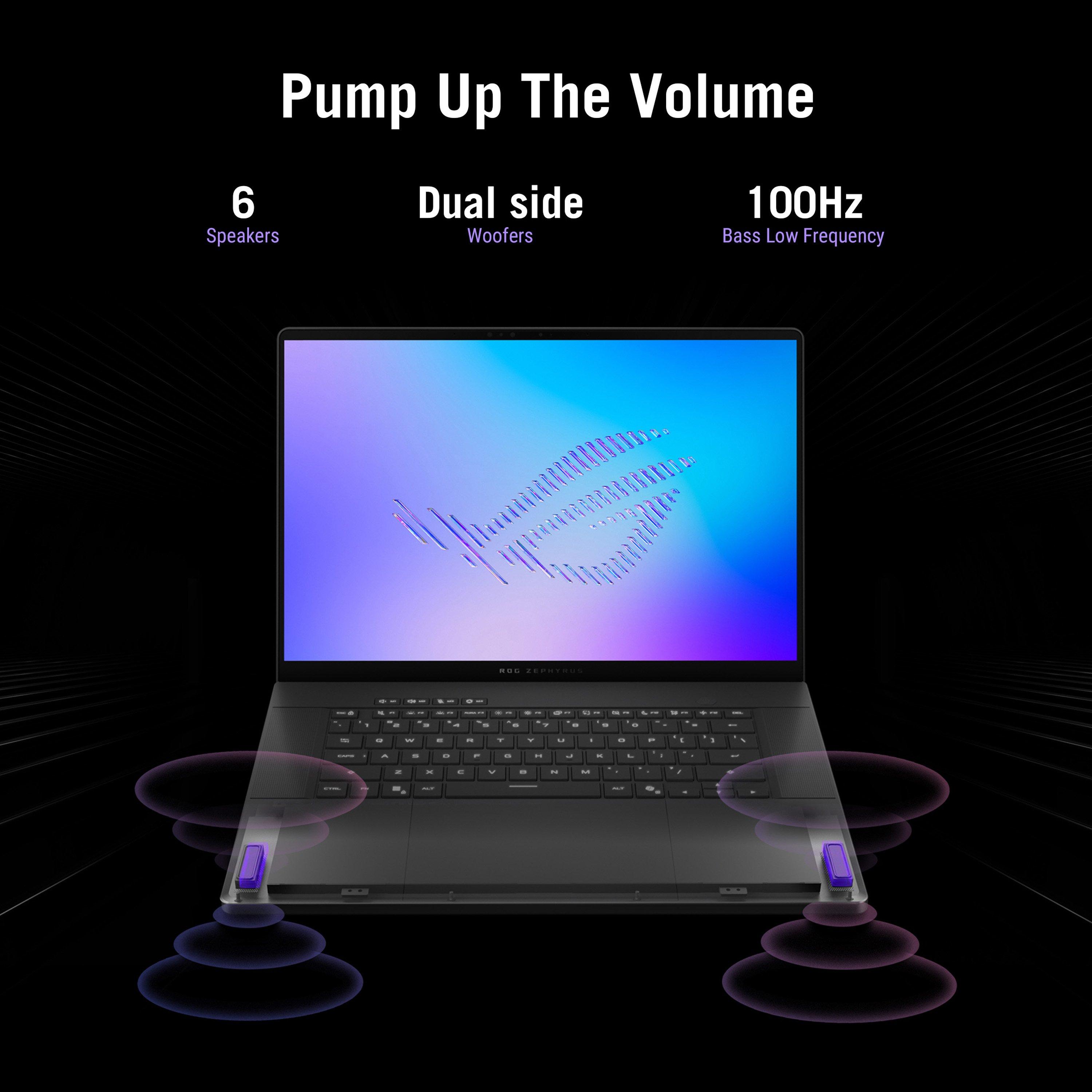 Black - ASUS - ASUS ROG Zephyrus G16 16 OLED 240Hz - Ultra 9 386H 64GB RAM 1TB SSD RTX 5090 - 9