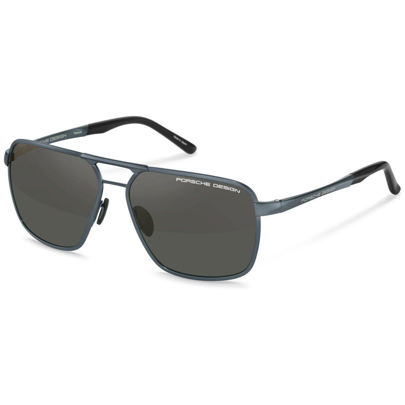 Porsche Design Men's Uv Protection Wayfarer Sunglasses - Black