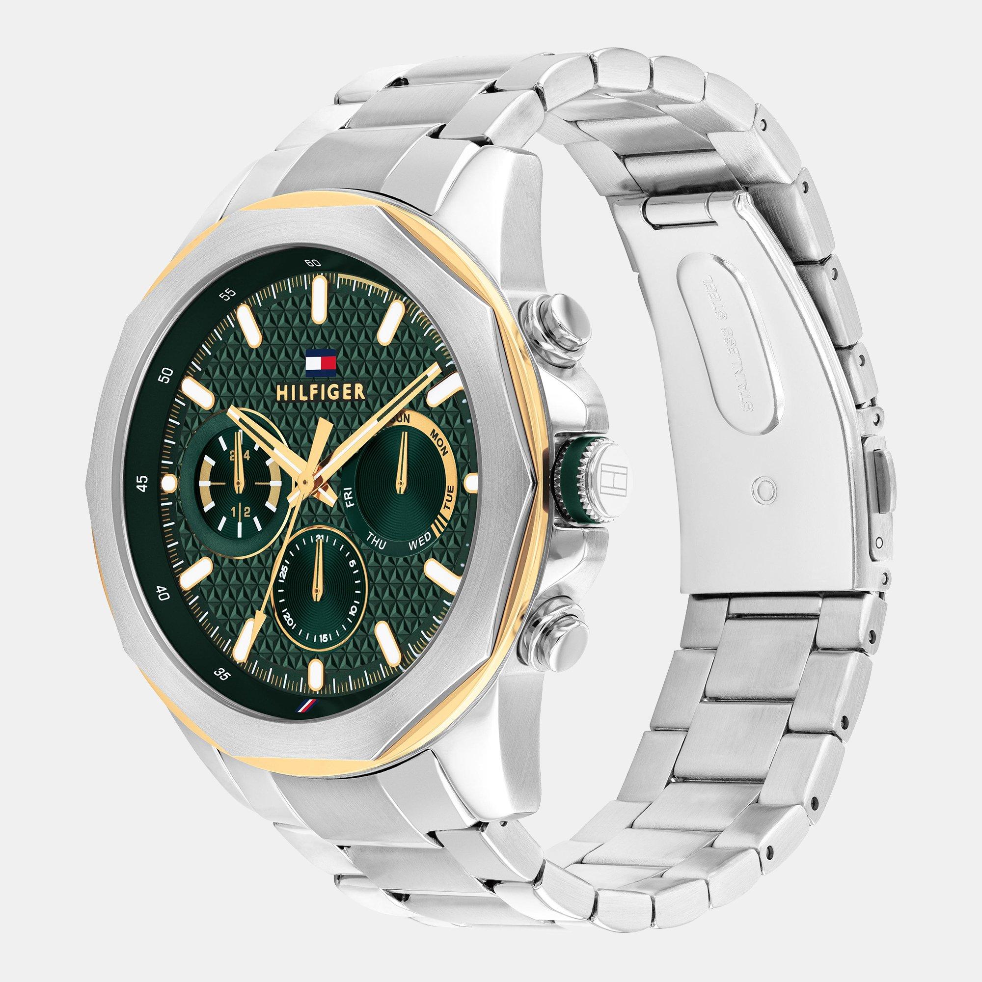 Green/Silver - Tommy Hilfiger - Mens Watch - 2