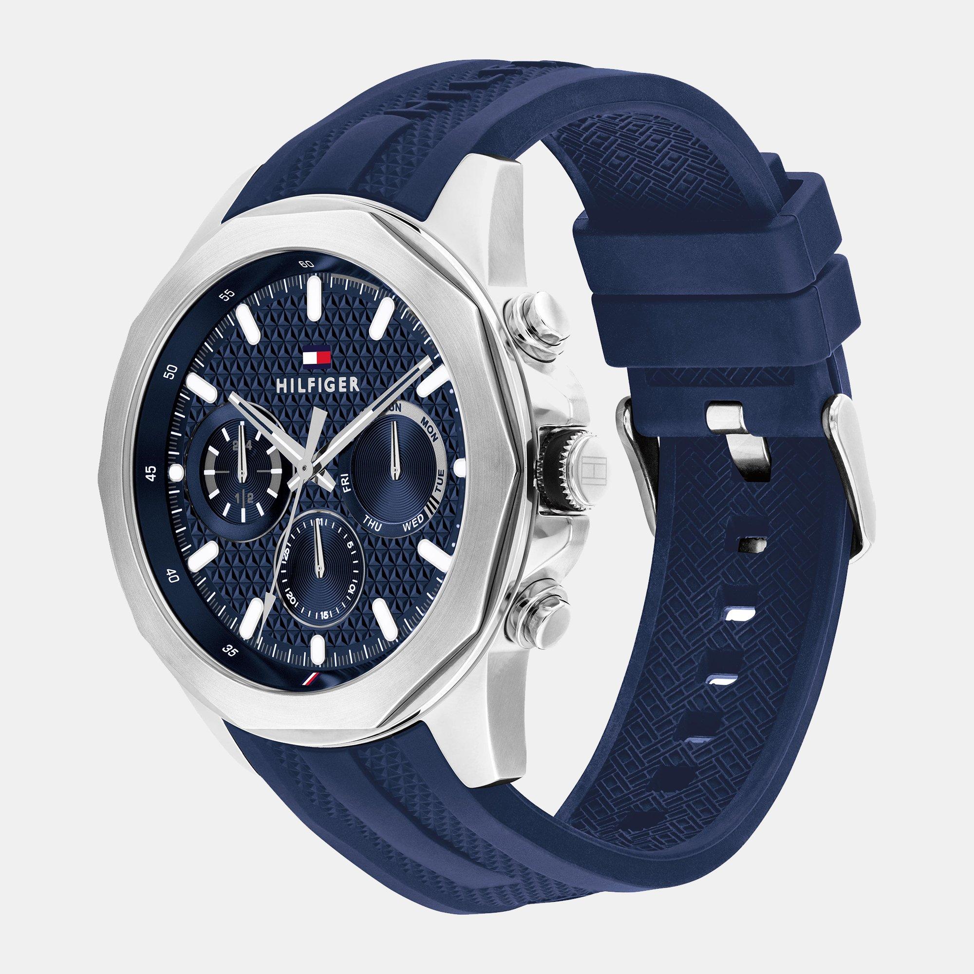 Blue/Silver - Tommy Hilfiger - Tommy Hilfiger Mens Watch - 3